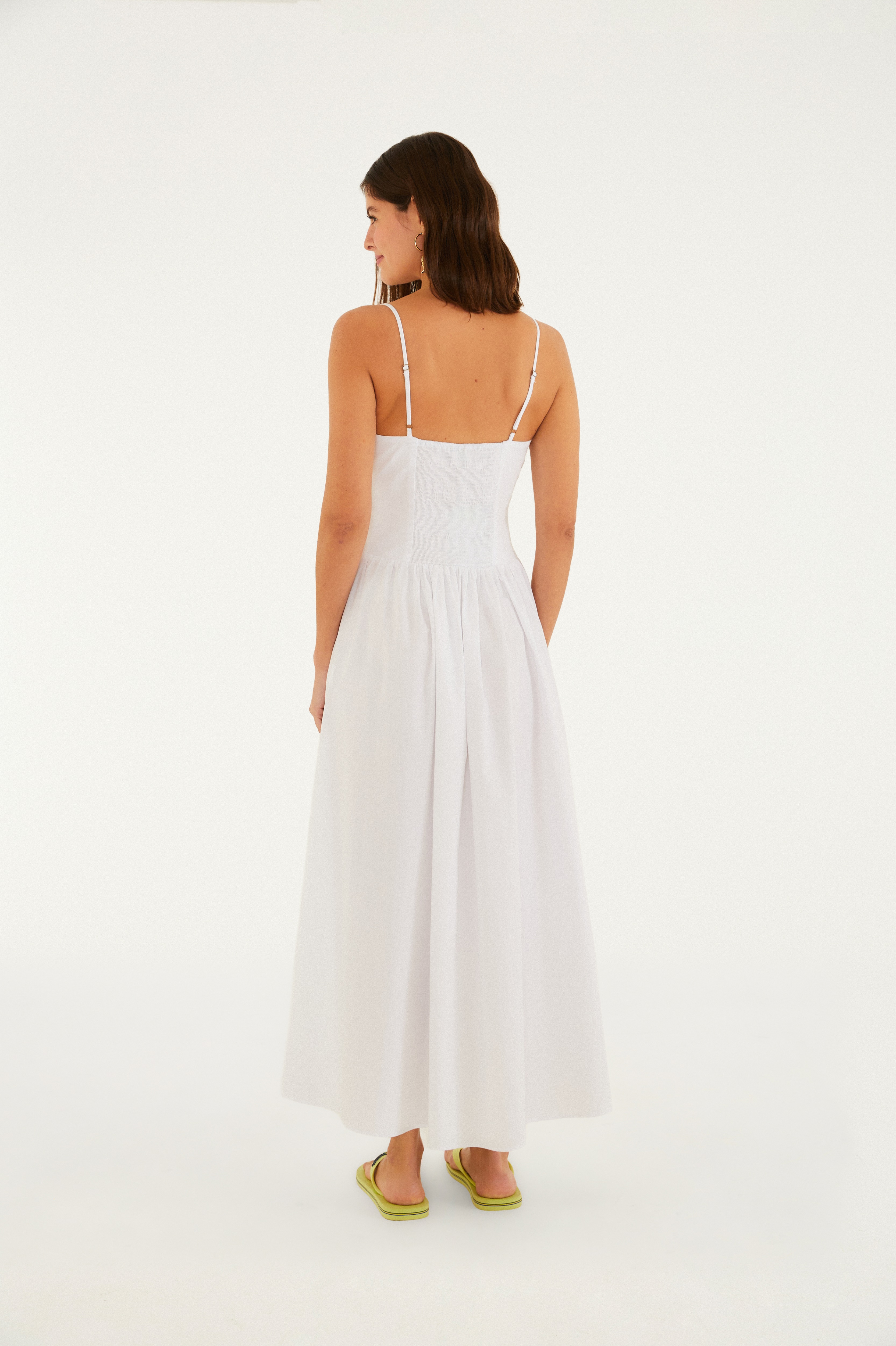 Vestido Alcinhas Decote