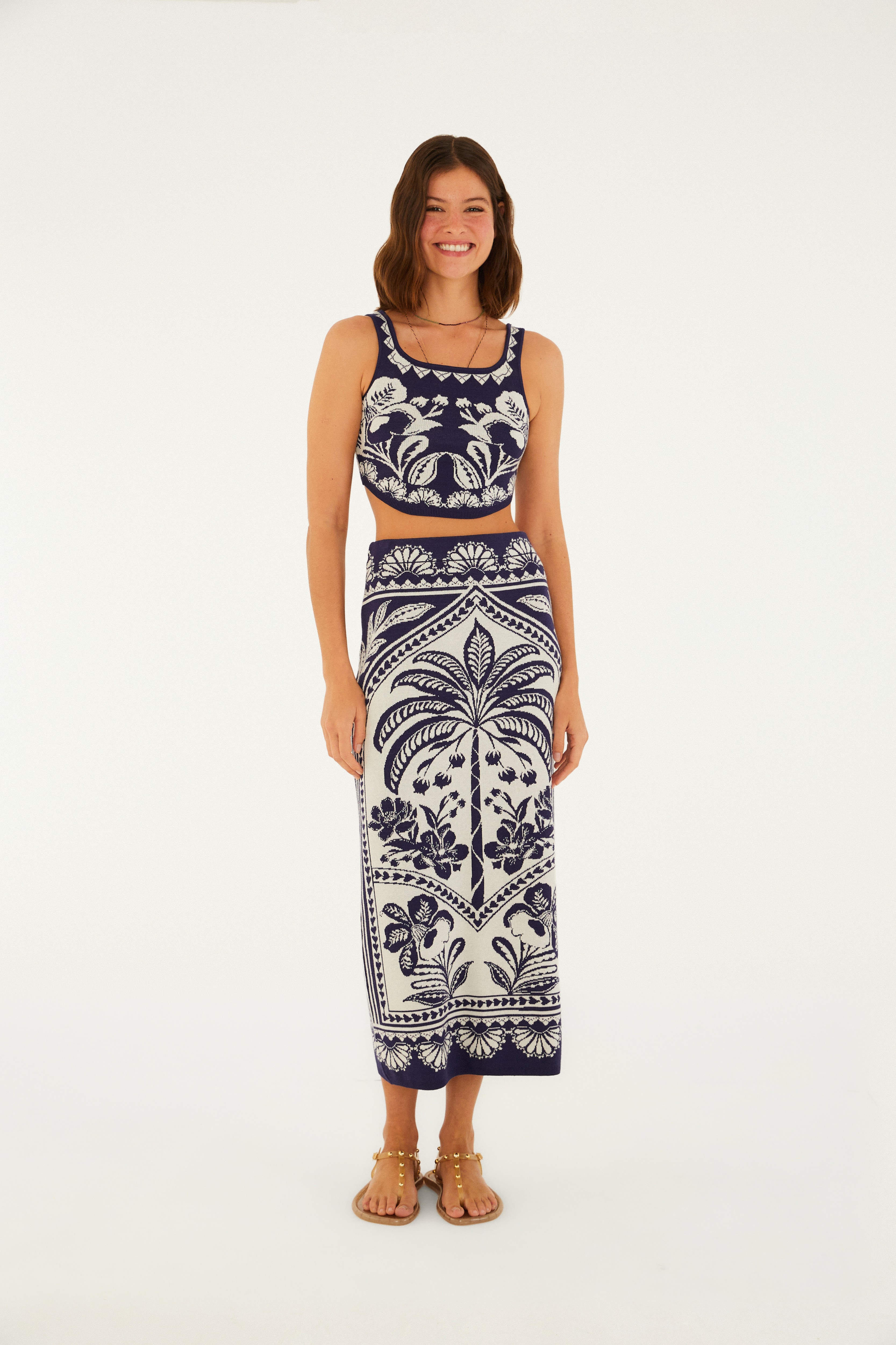 Top Tricot Jacquard Martina