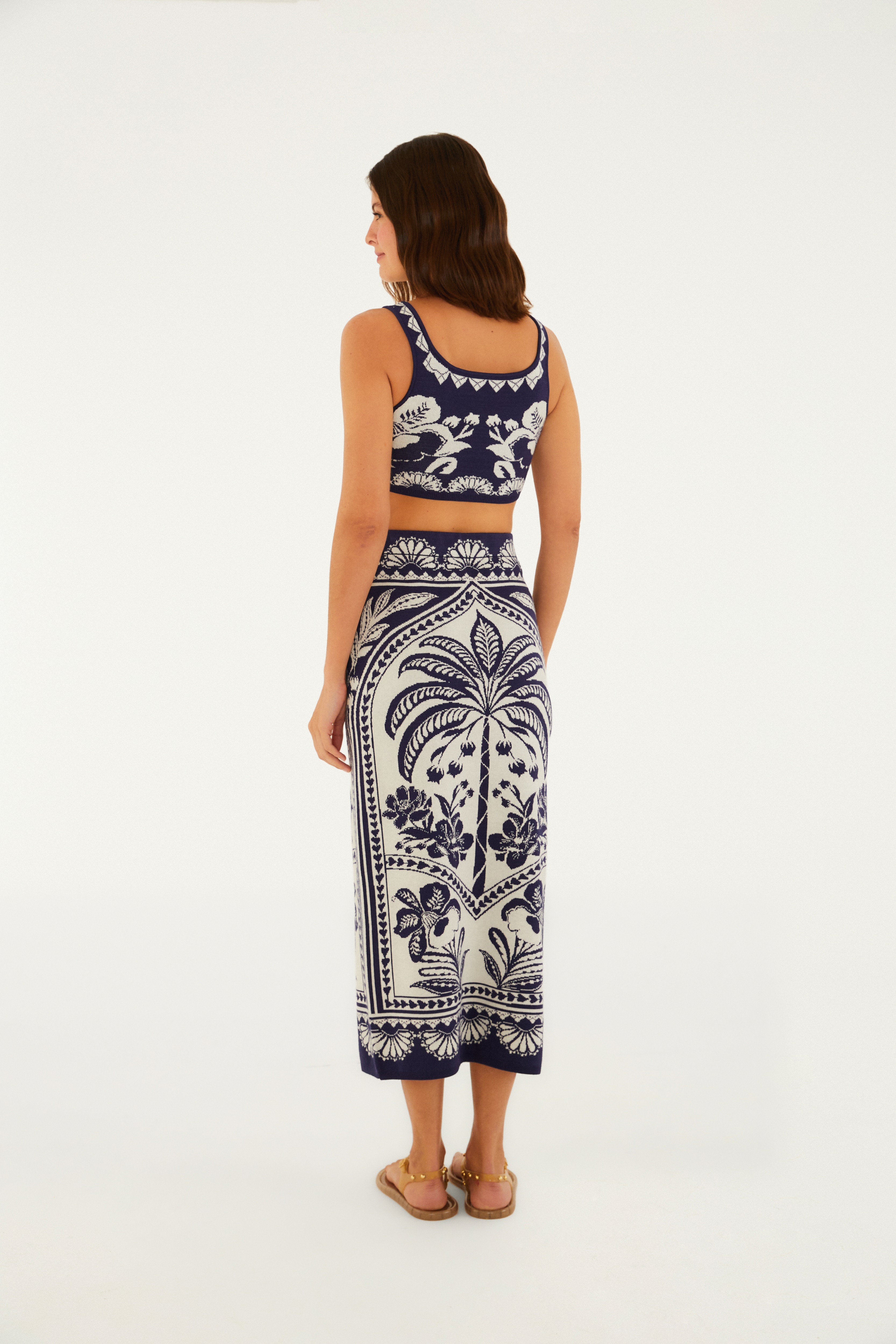 Saia Cropped Tricot  Martina