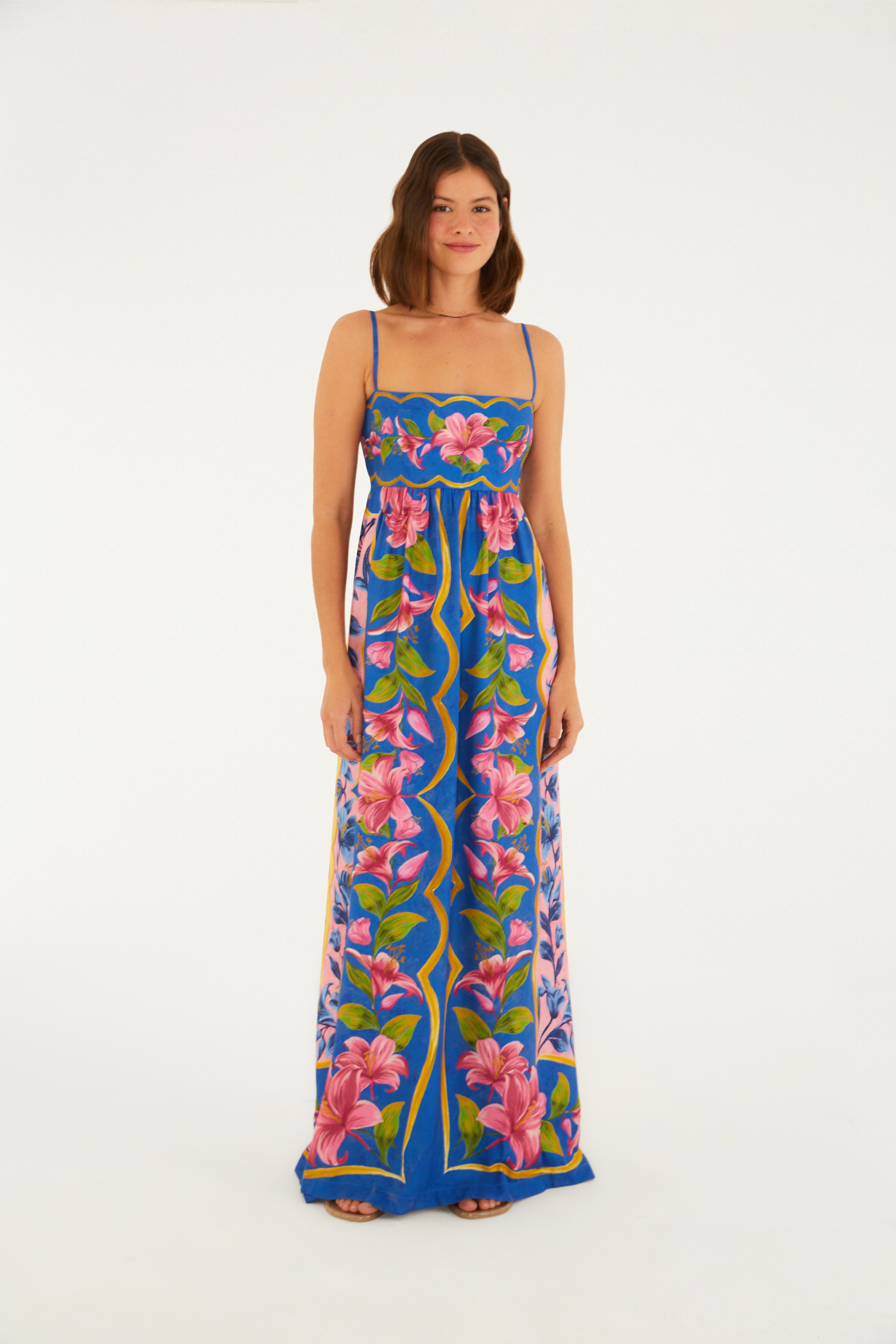 Vestido Cropped Estampado Lena