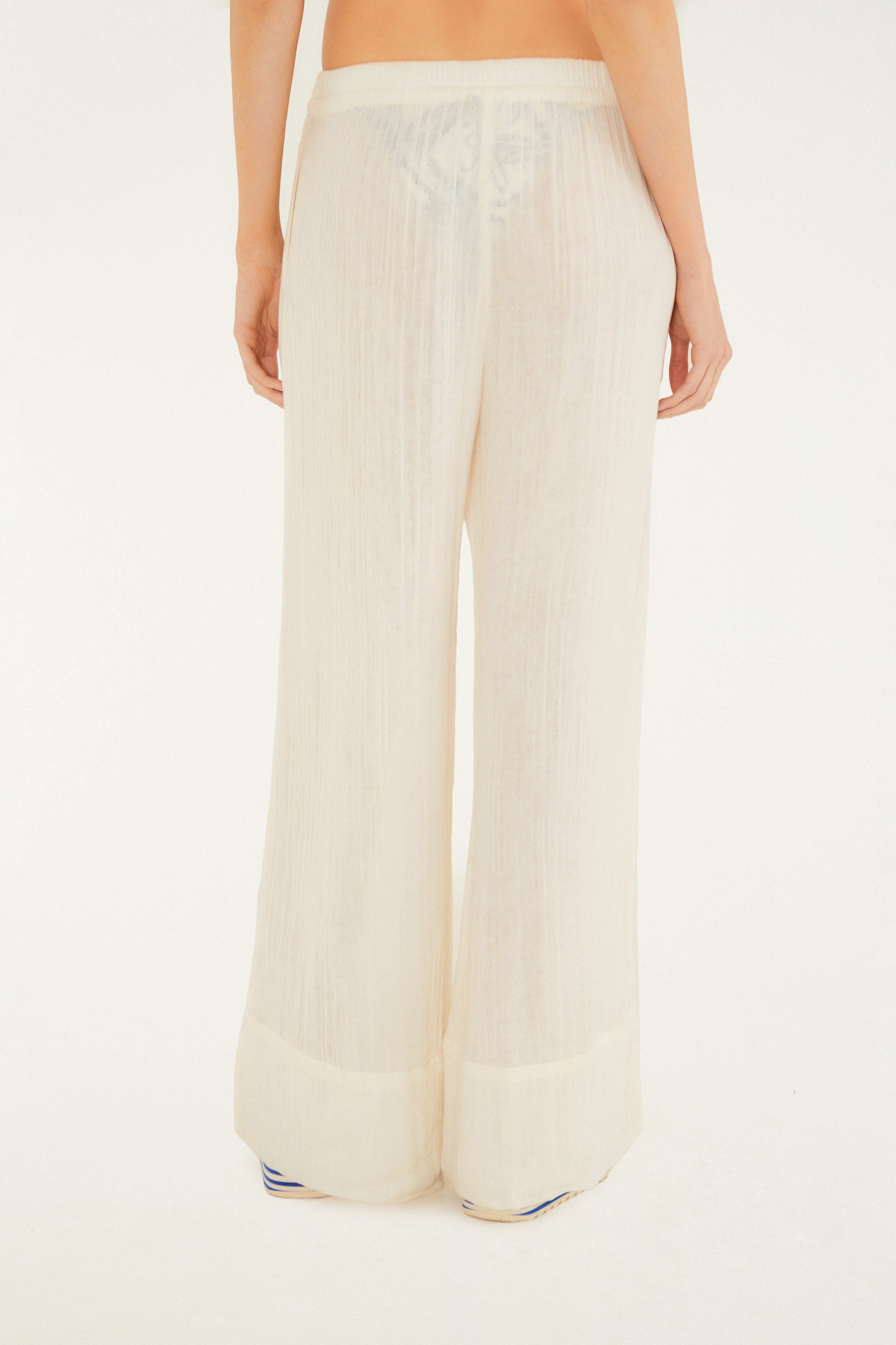 Calça Textura Crinkle