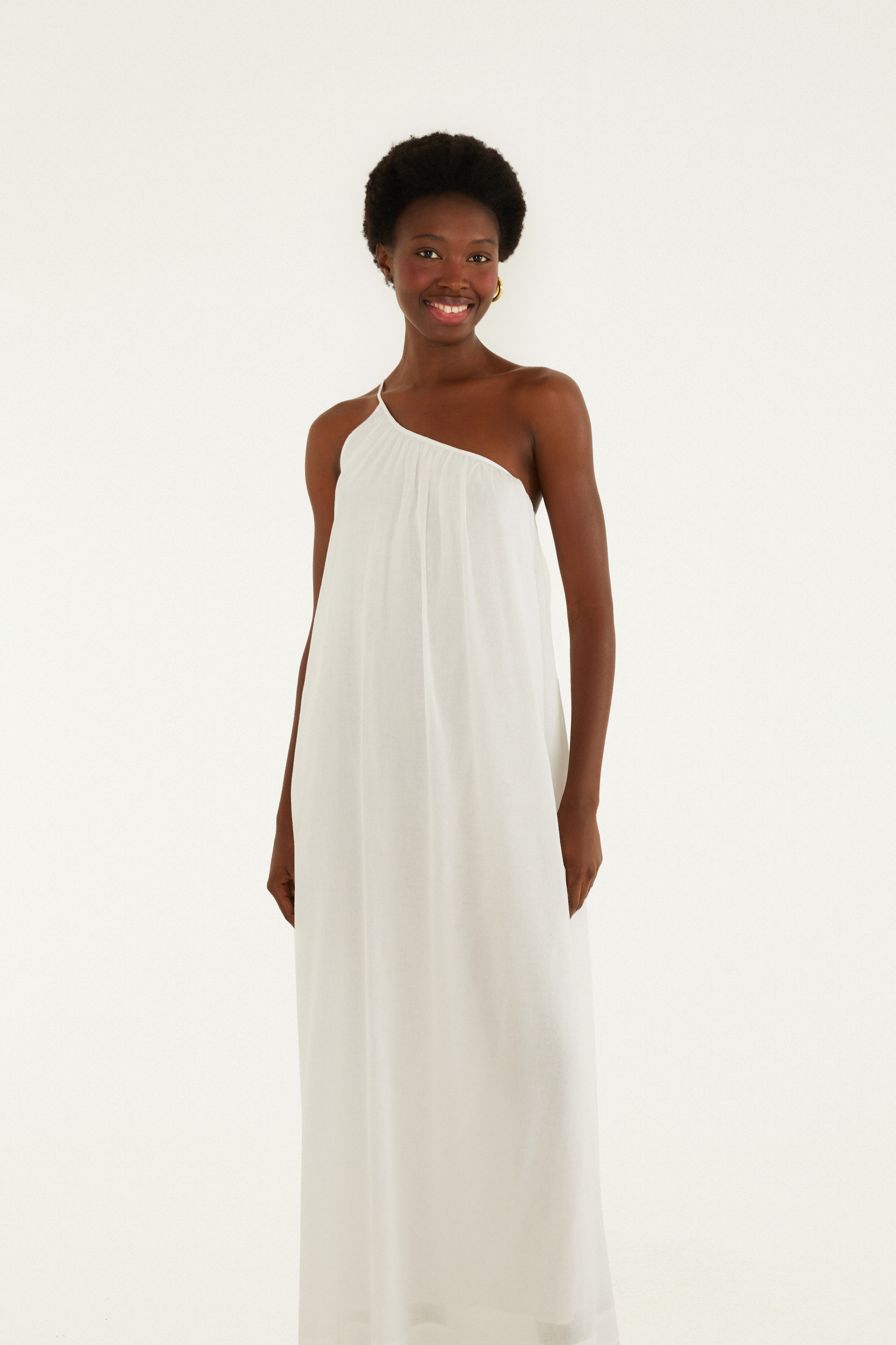 Vestido Longo Ombro Só