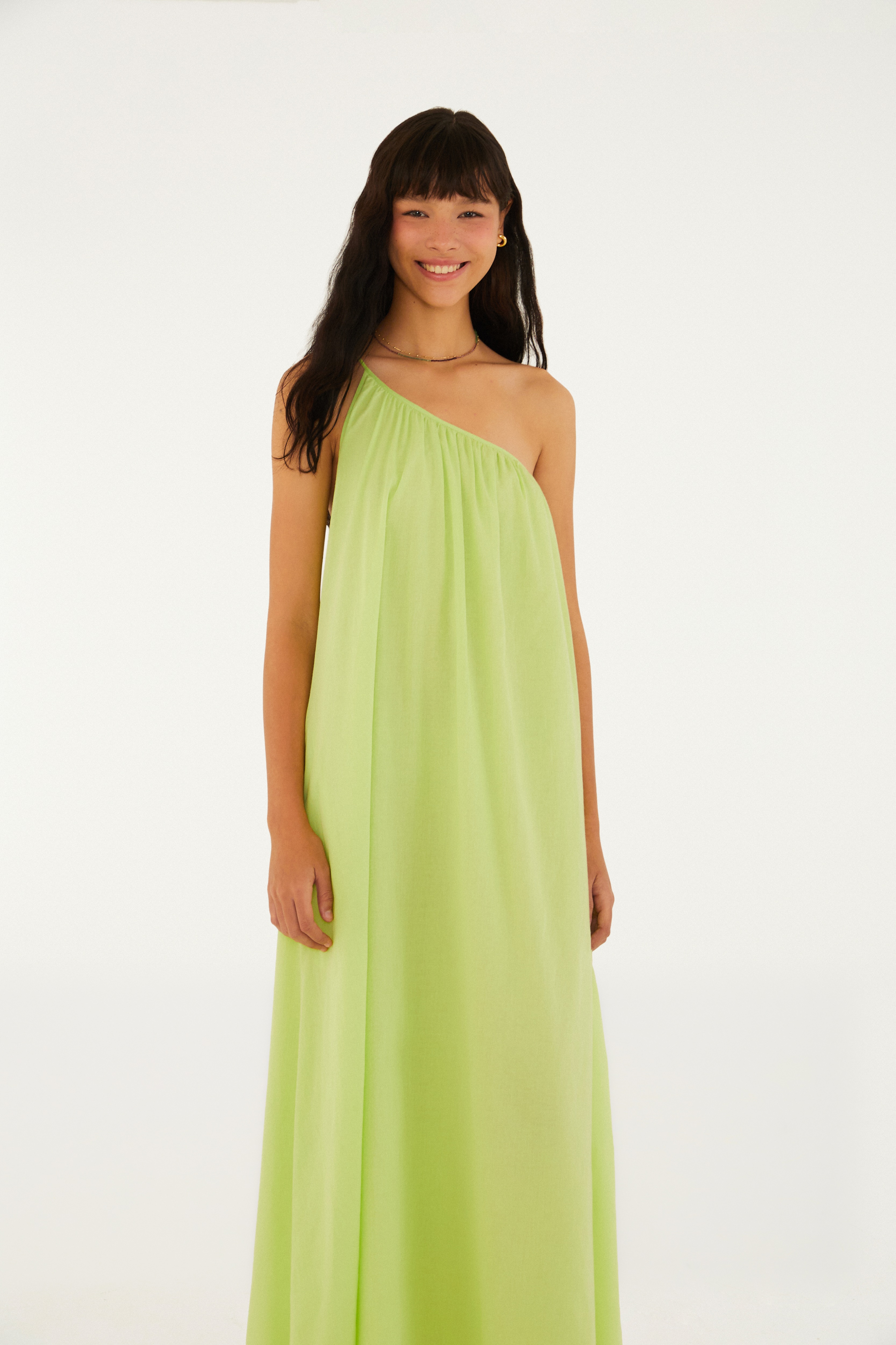 Vestido Longo Ombro Só
