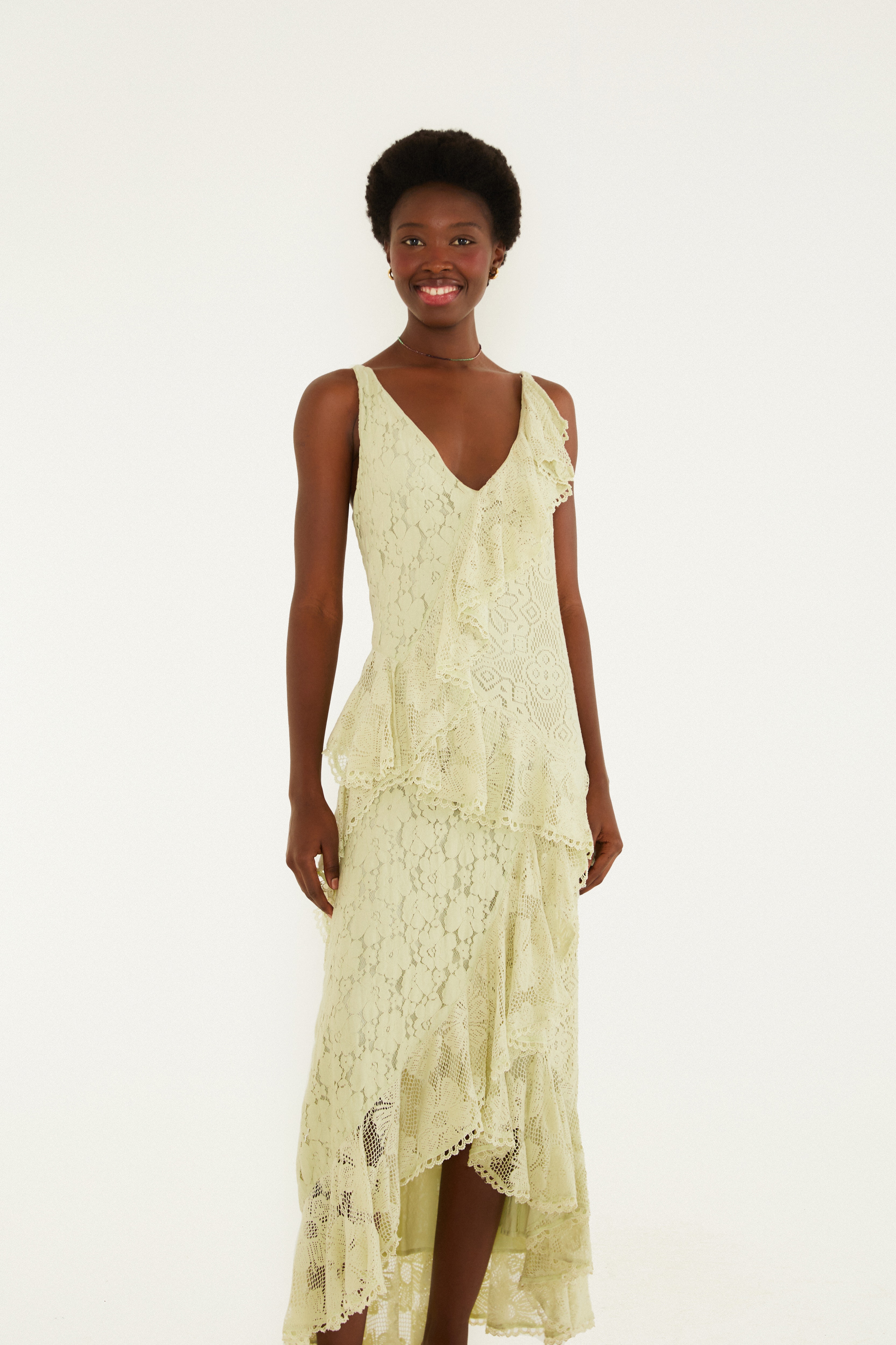 Vestido Patch Renda
