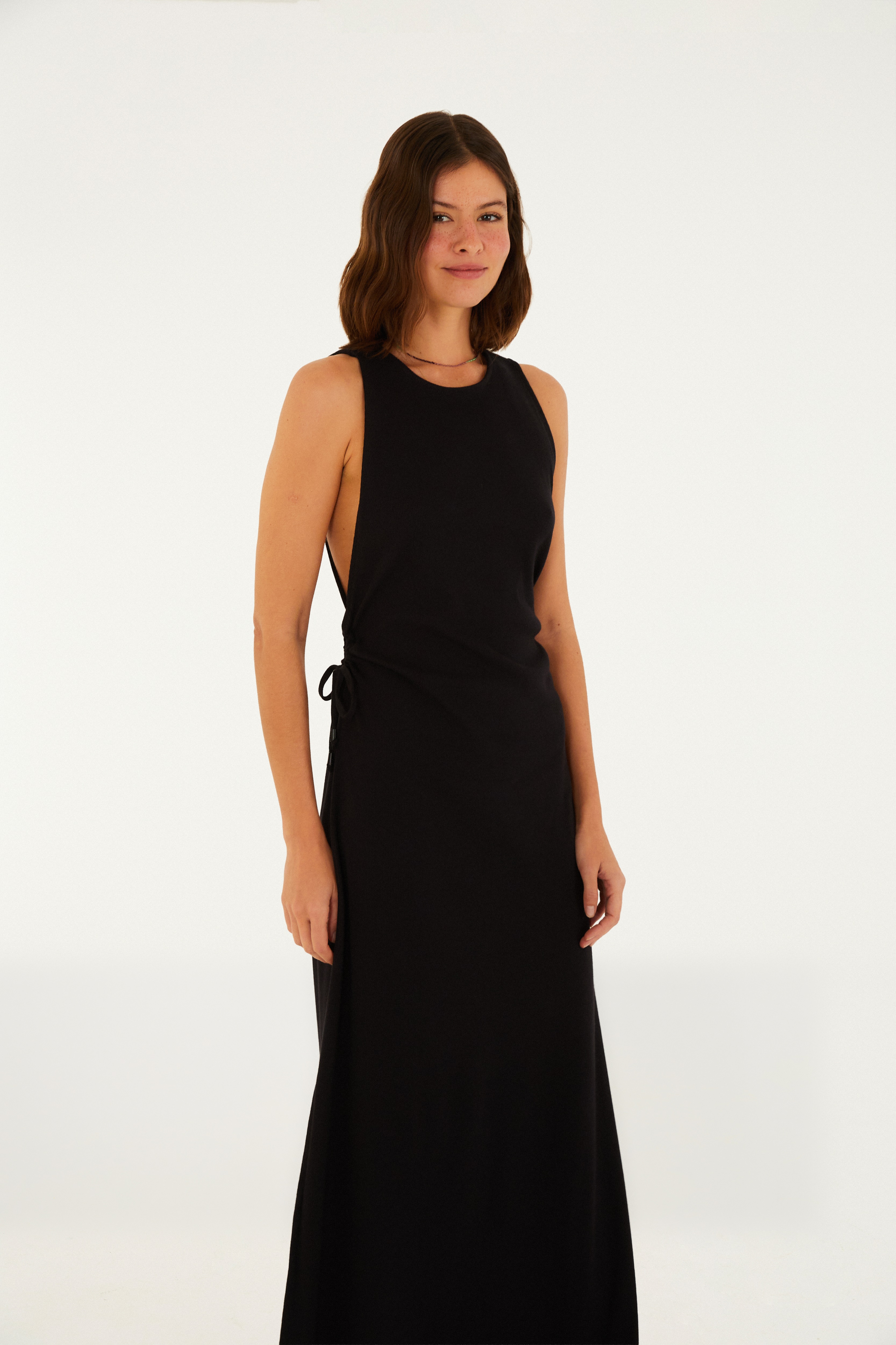 Vestido Rib Cavado