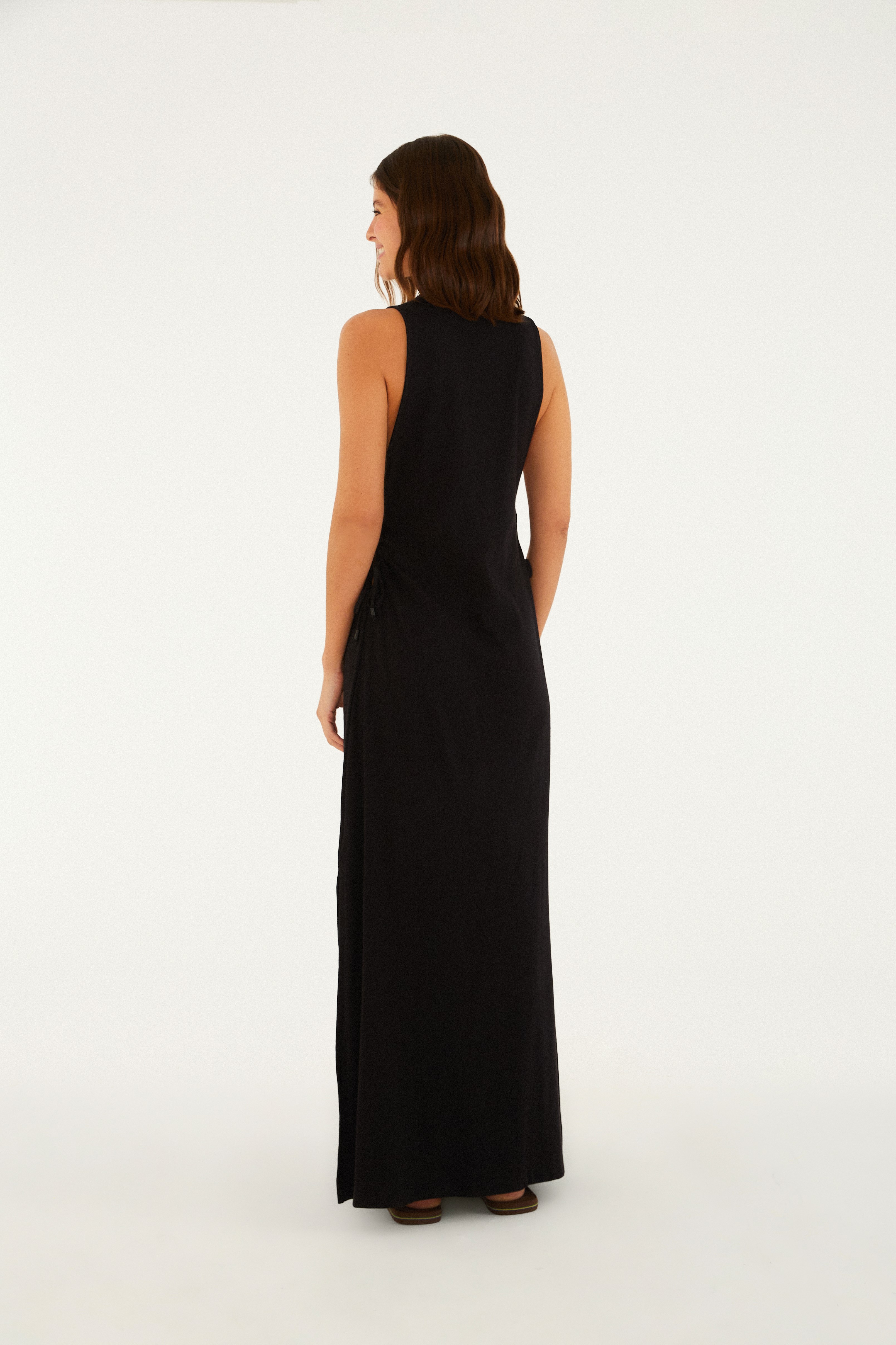 Vestido Rib Cavado
