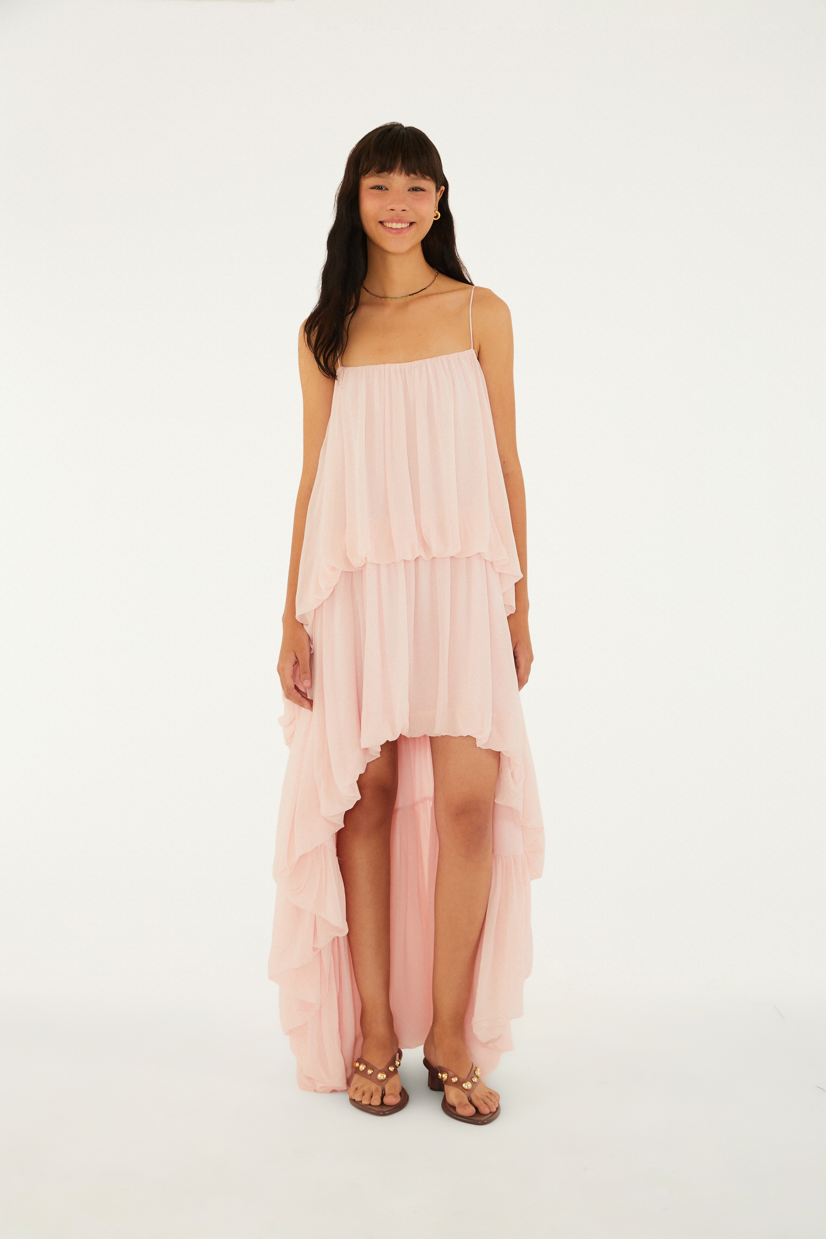 Vestido Balonê Longo