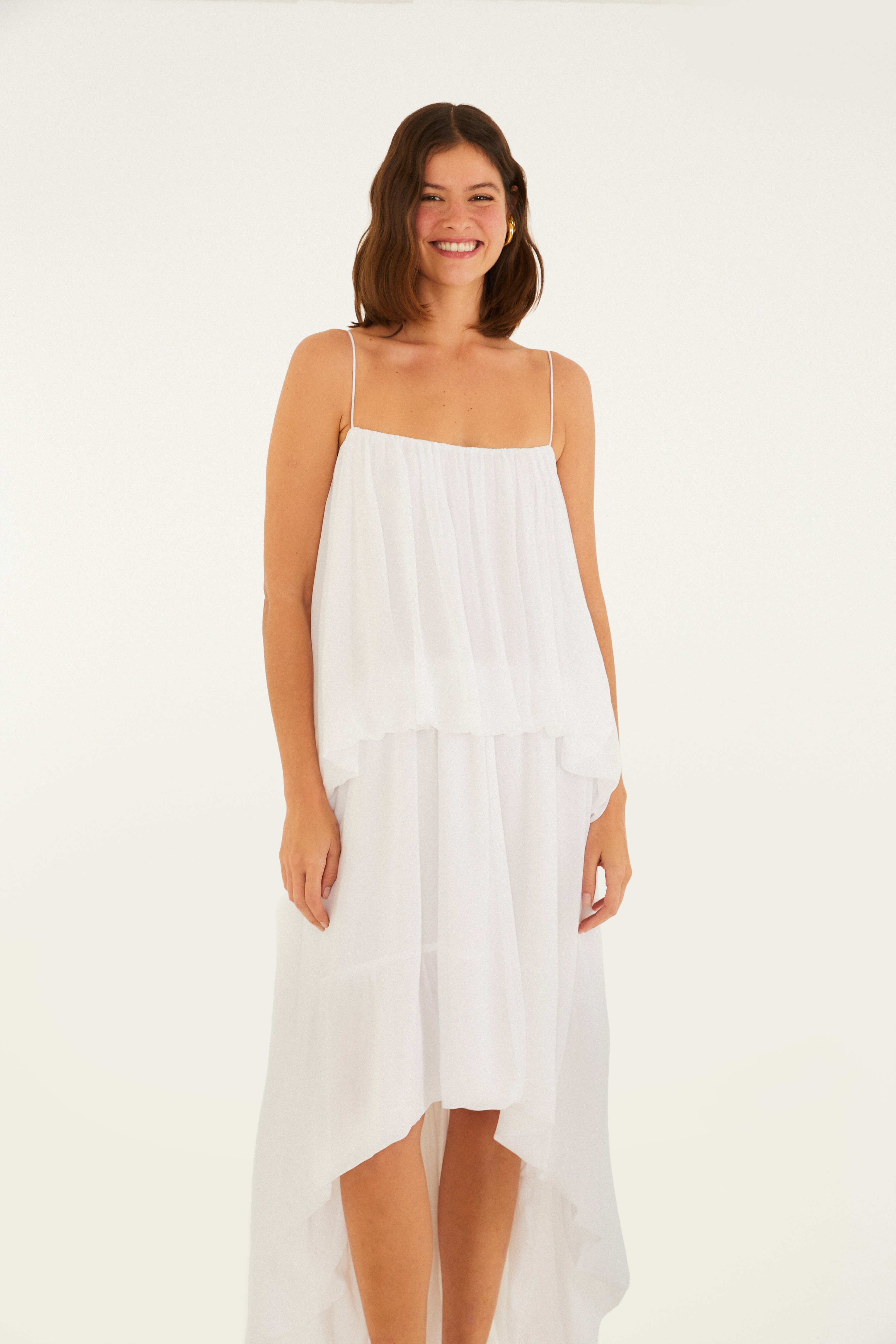 Vestido Balonê Longo