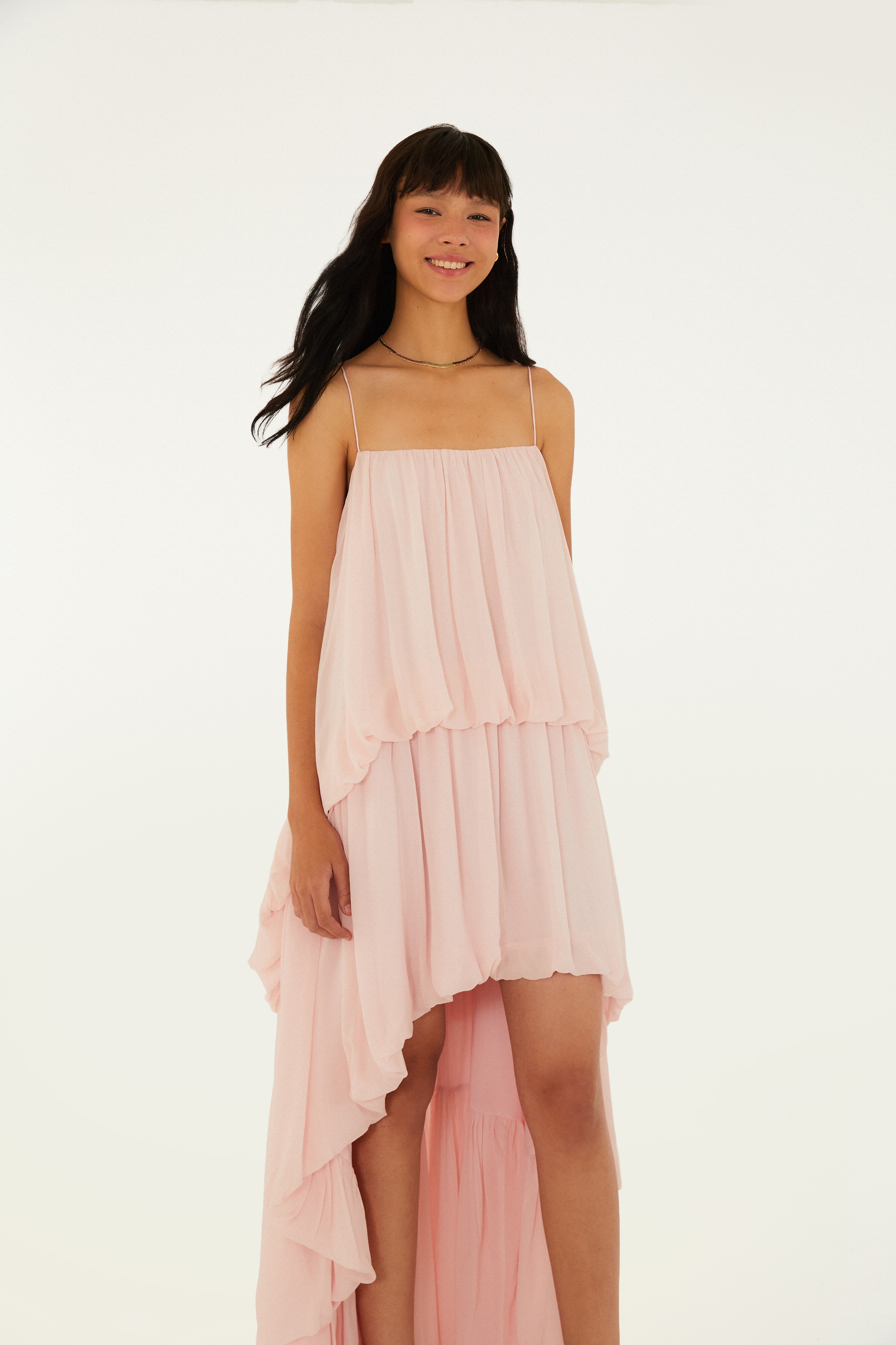 Vestido Balonê Longo