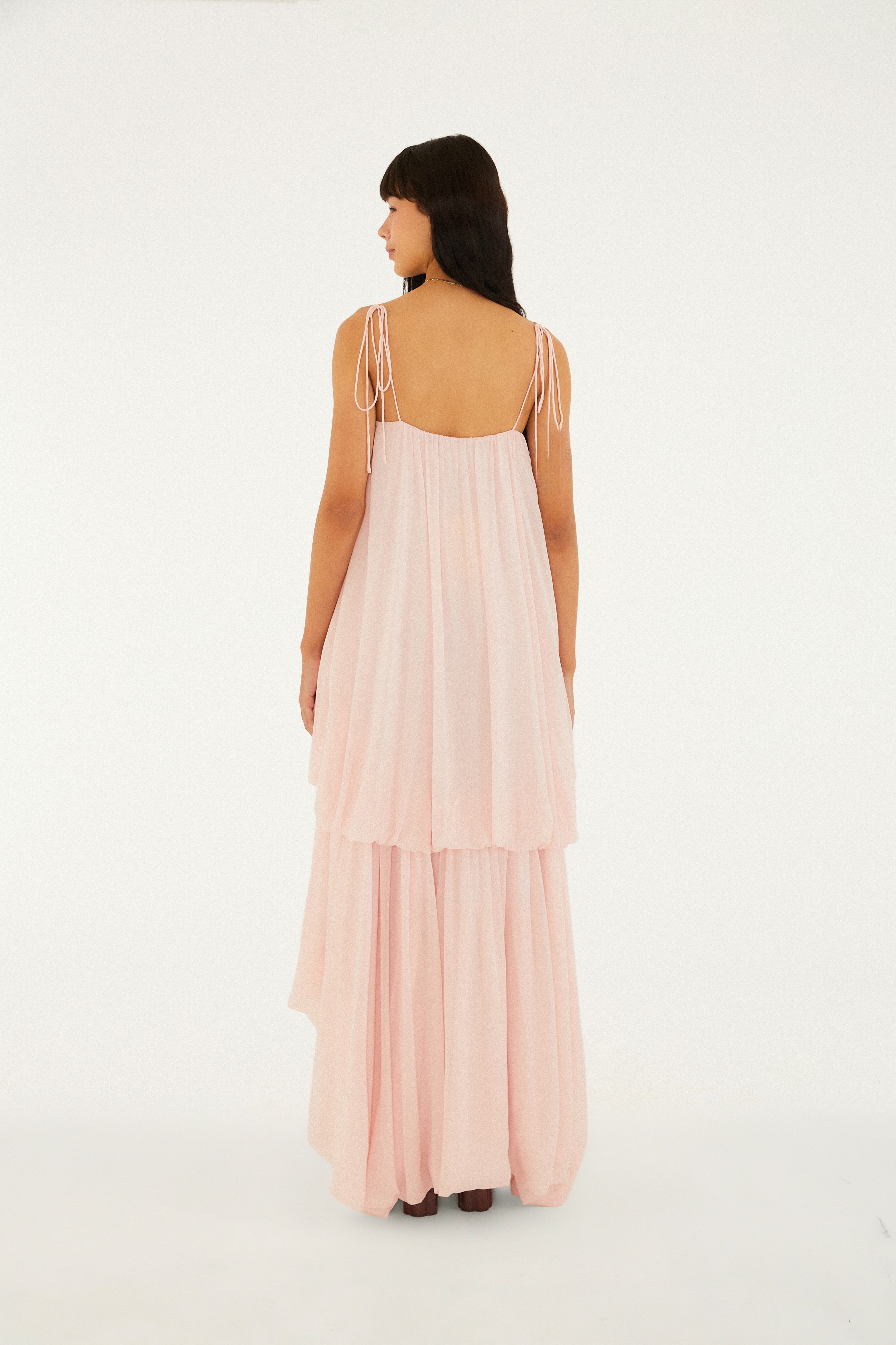 Vestido Balonê Longo