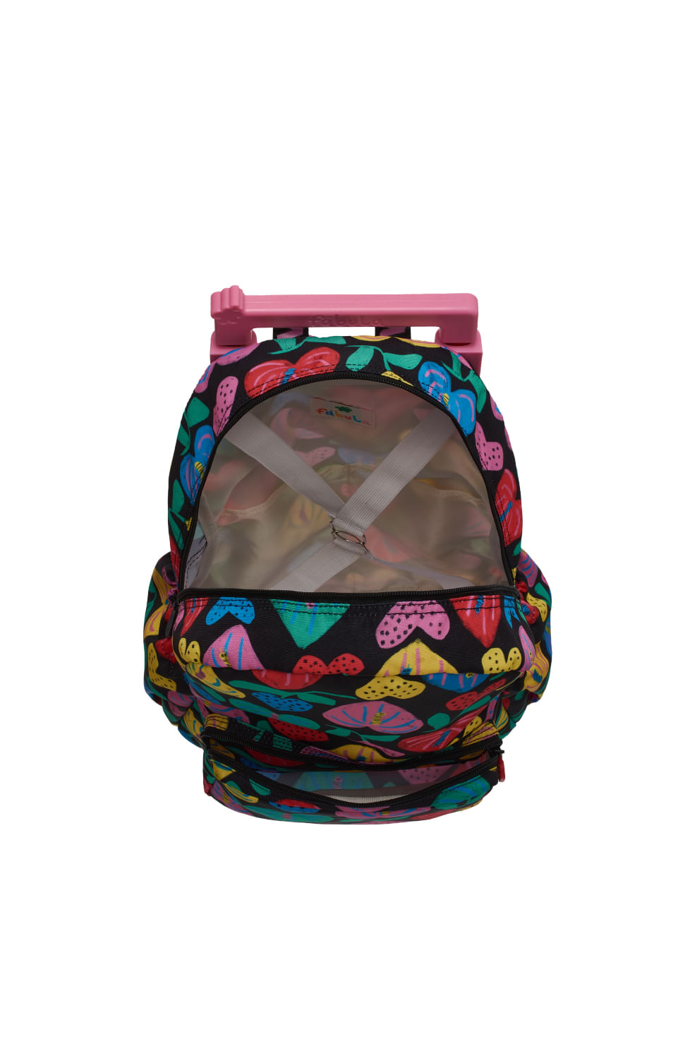 Mochila de Rodinhas Fábula Zumzum Amor de Flor
