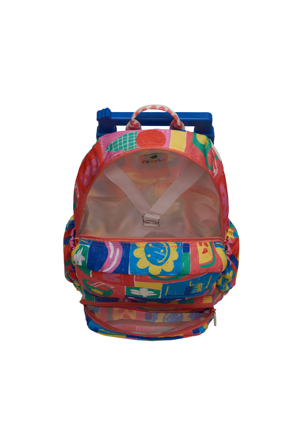 Mochila de Rodinhas Fábula Zumzum Carimbo