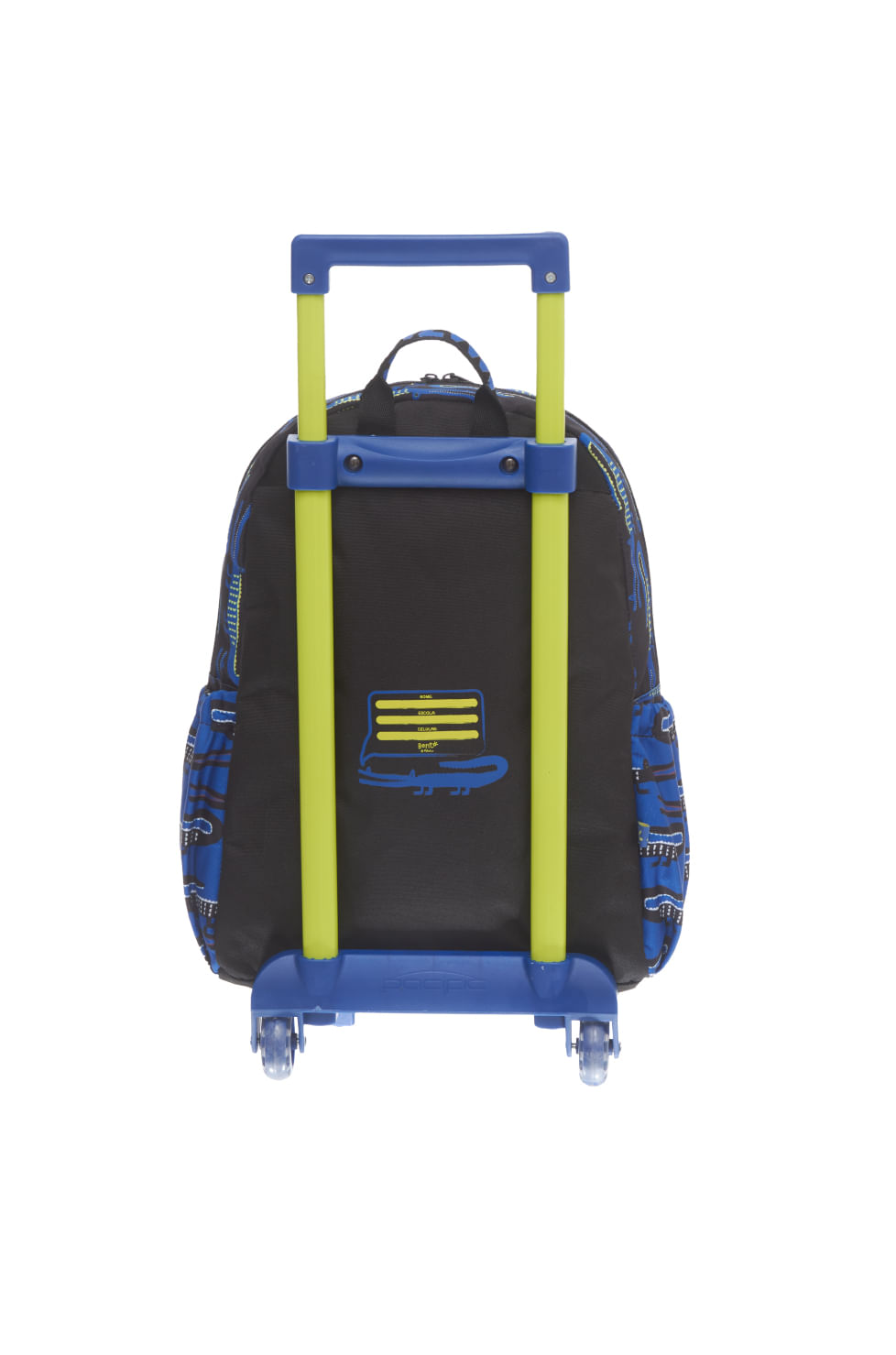 Mochila de Rodinhas Fábula Zumzum Jacarudo