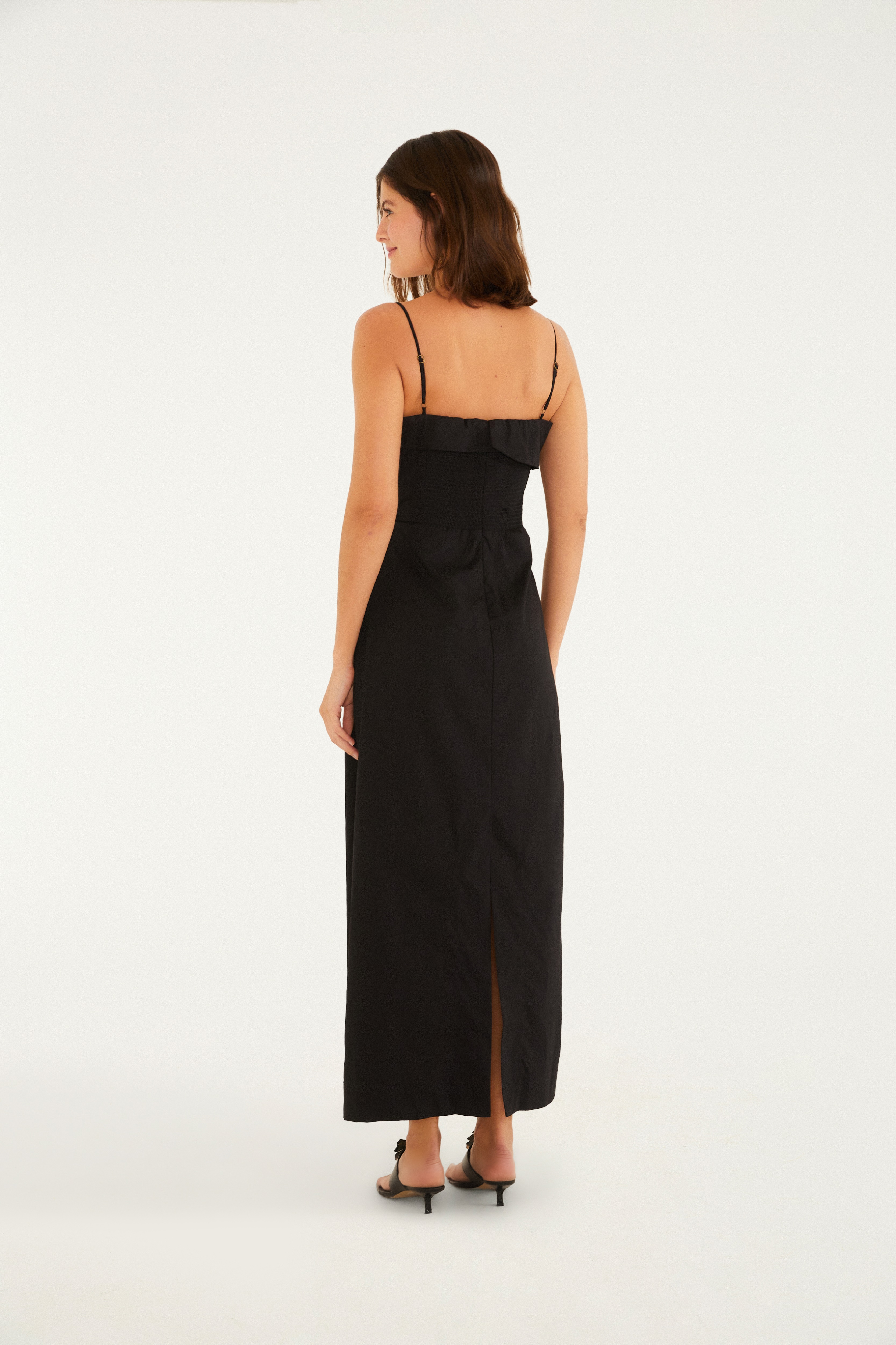 Vestido Alcinhas Reto