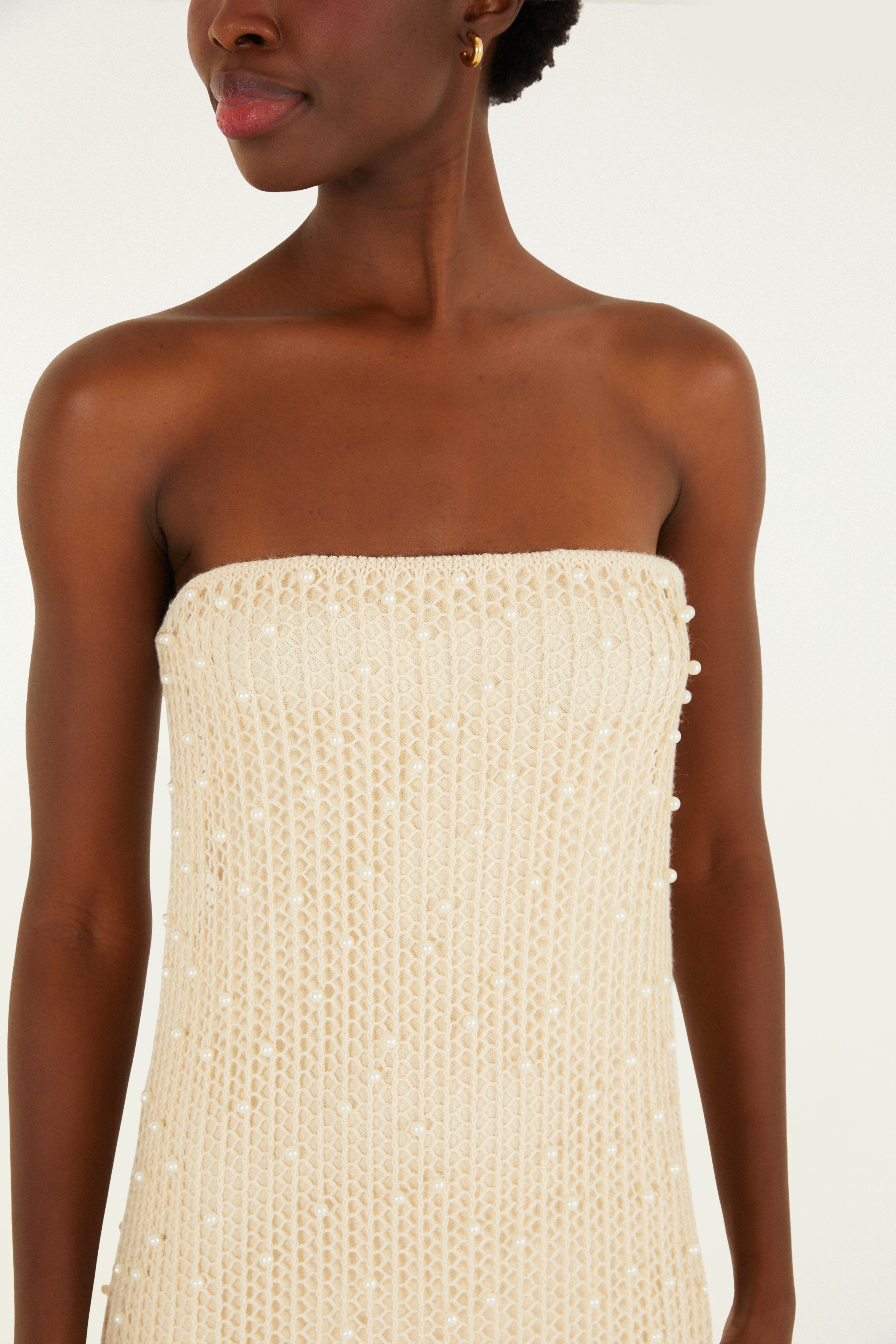Vestido Tricot Pérola