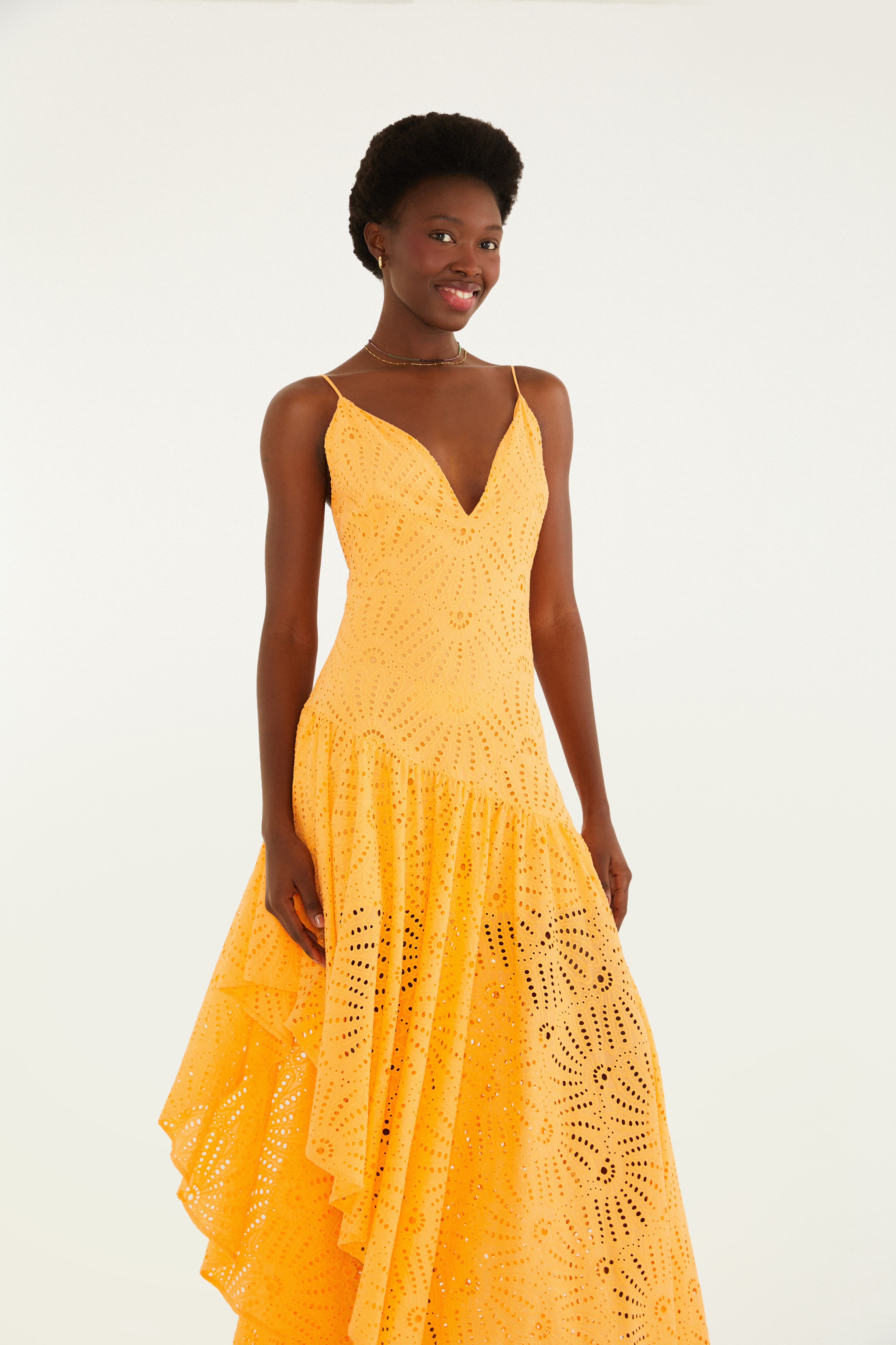 Vestido Assimétrico Laise Banana