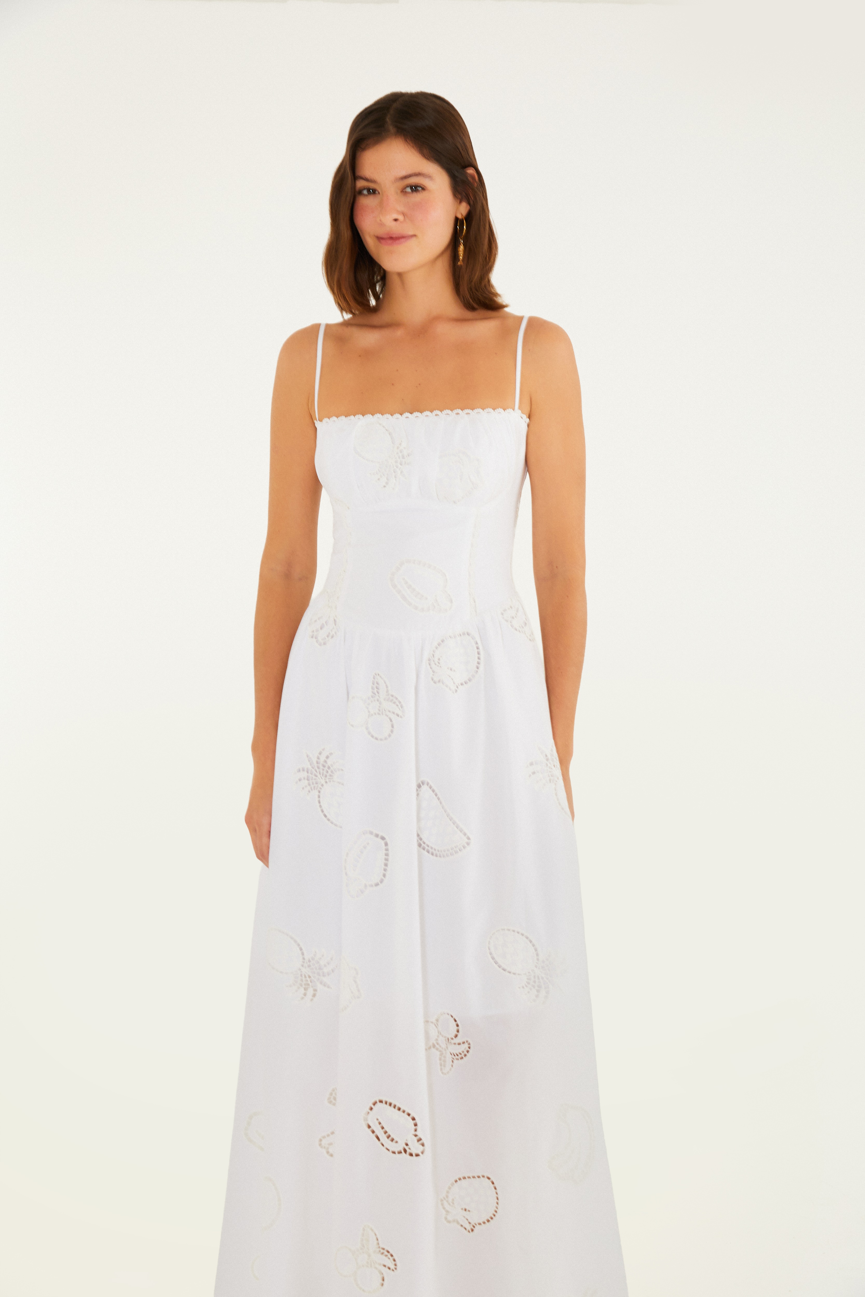 Vestido Longo Laise Buquê