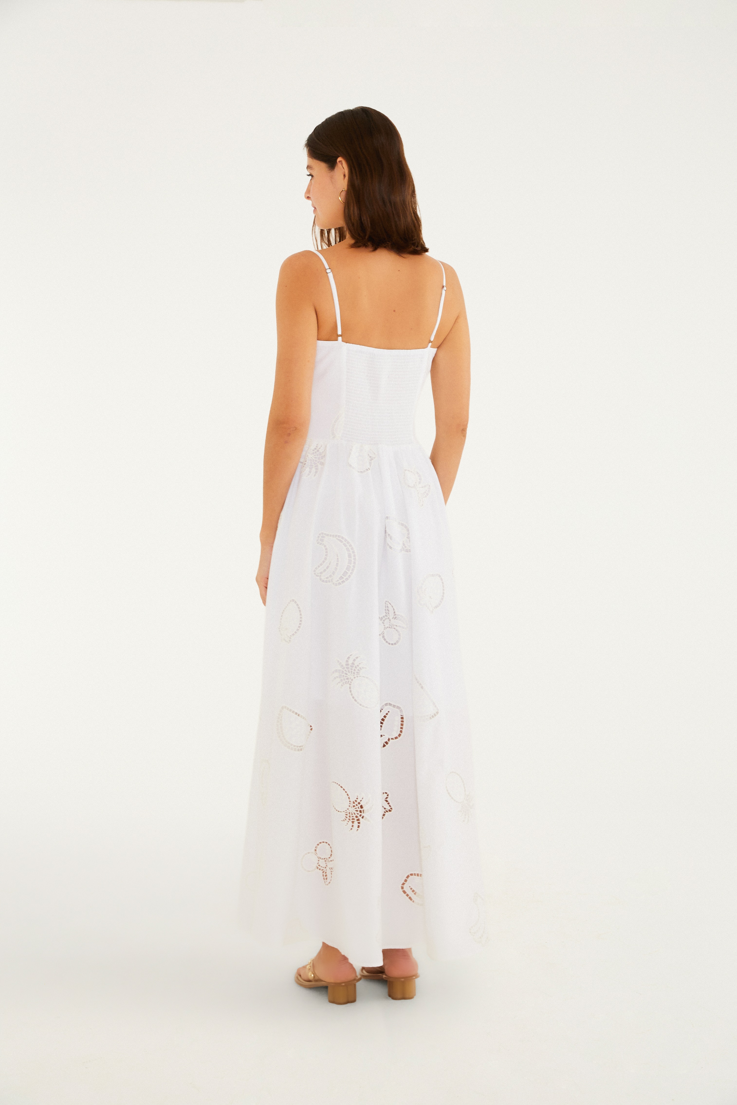 Vestido Longo Laise Buquê