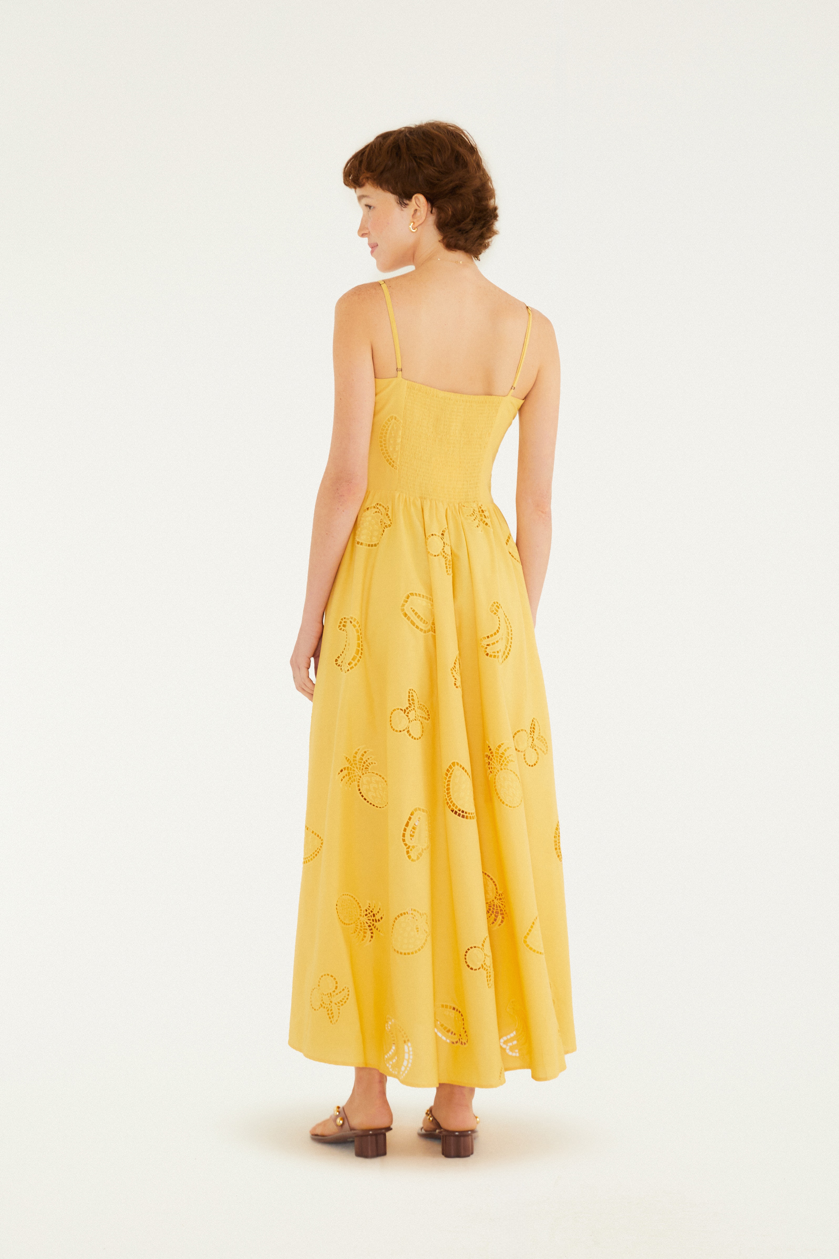 Vestido Longo Laise Buquê
