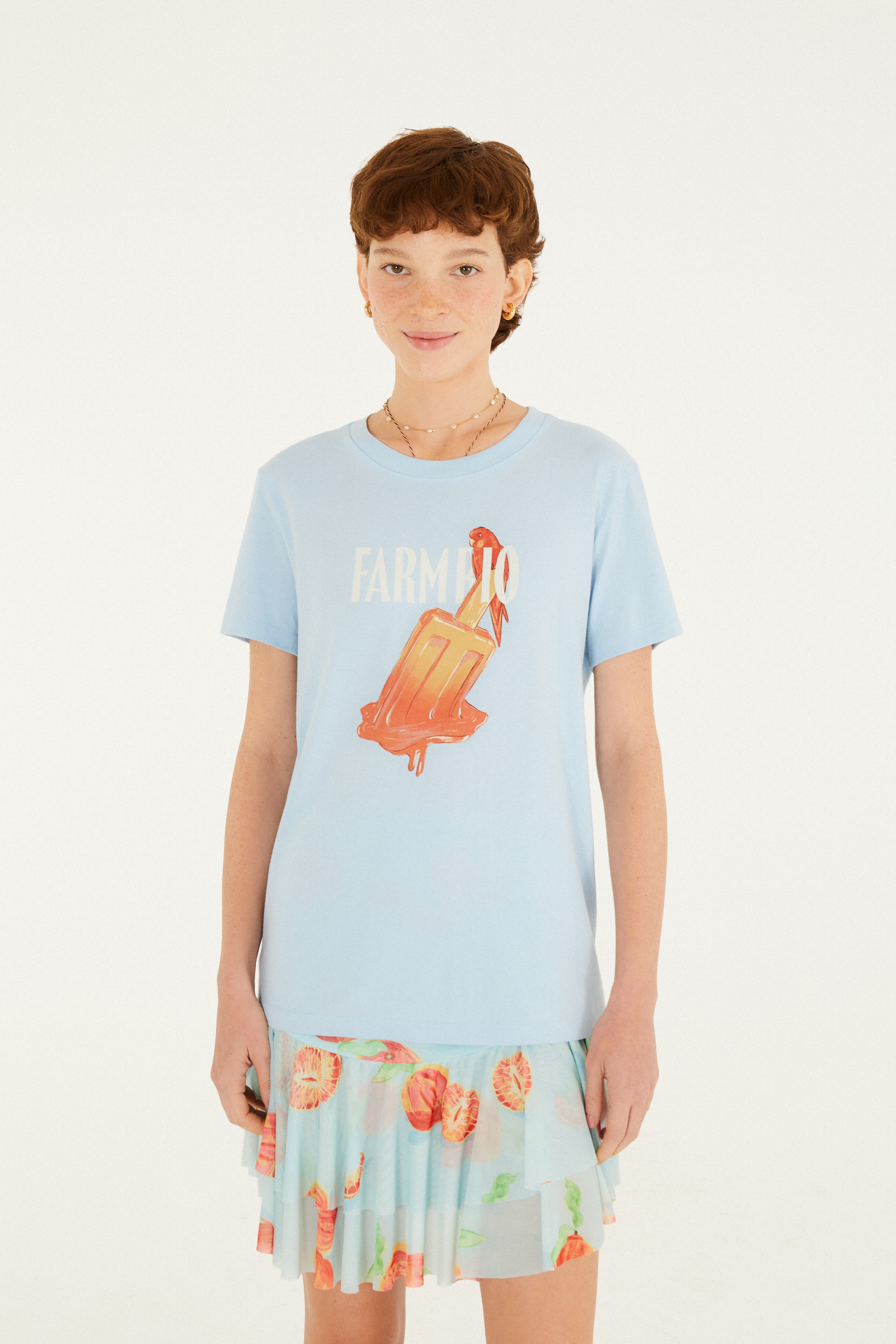 T-Shirt Fit Picolé Farm Rio