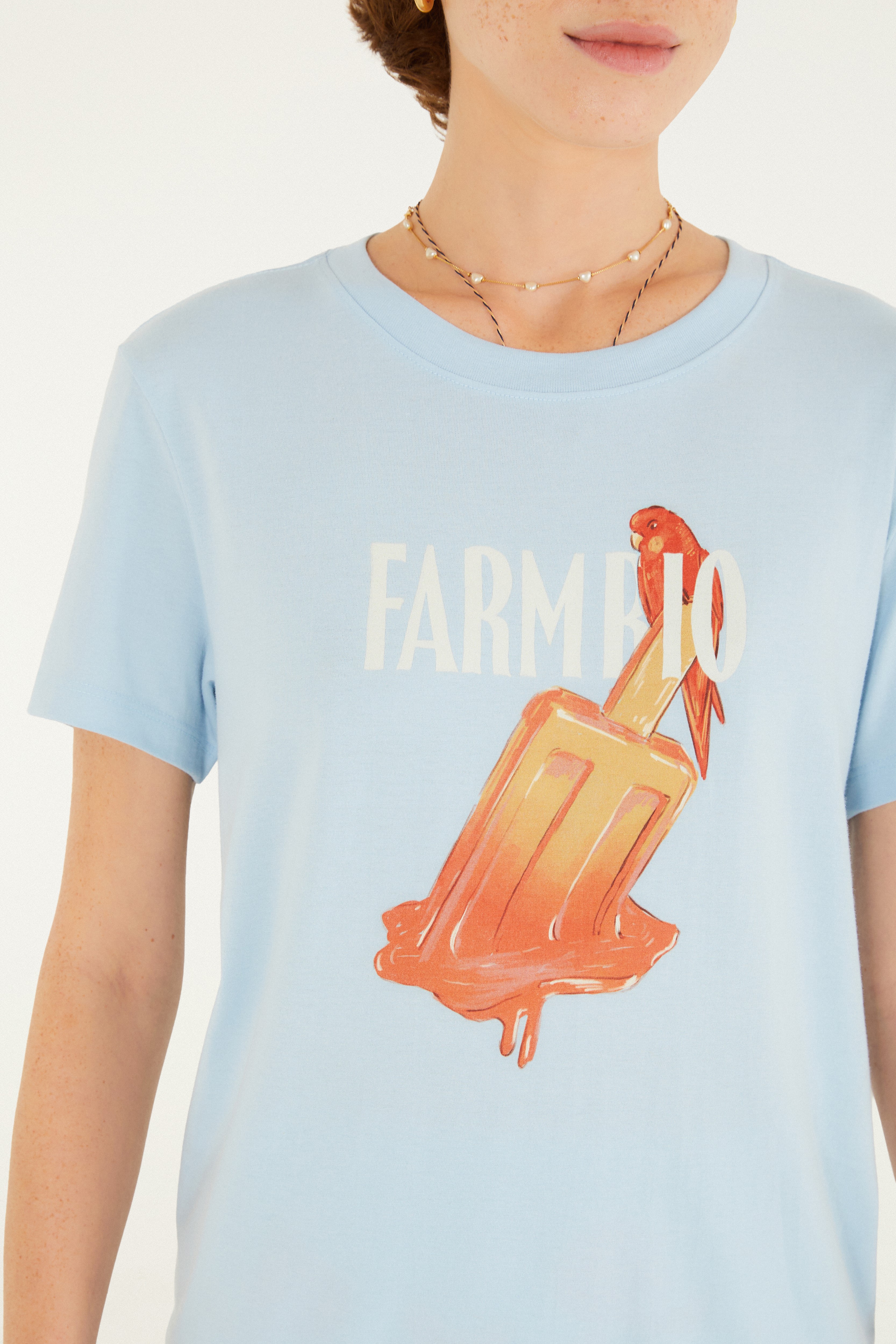 T-Shirt Fit Picolé Farm Rio
