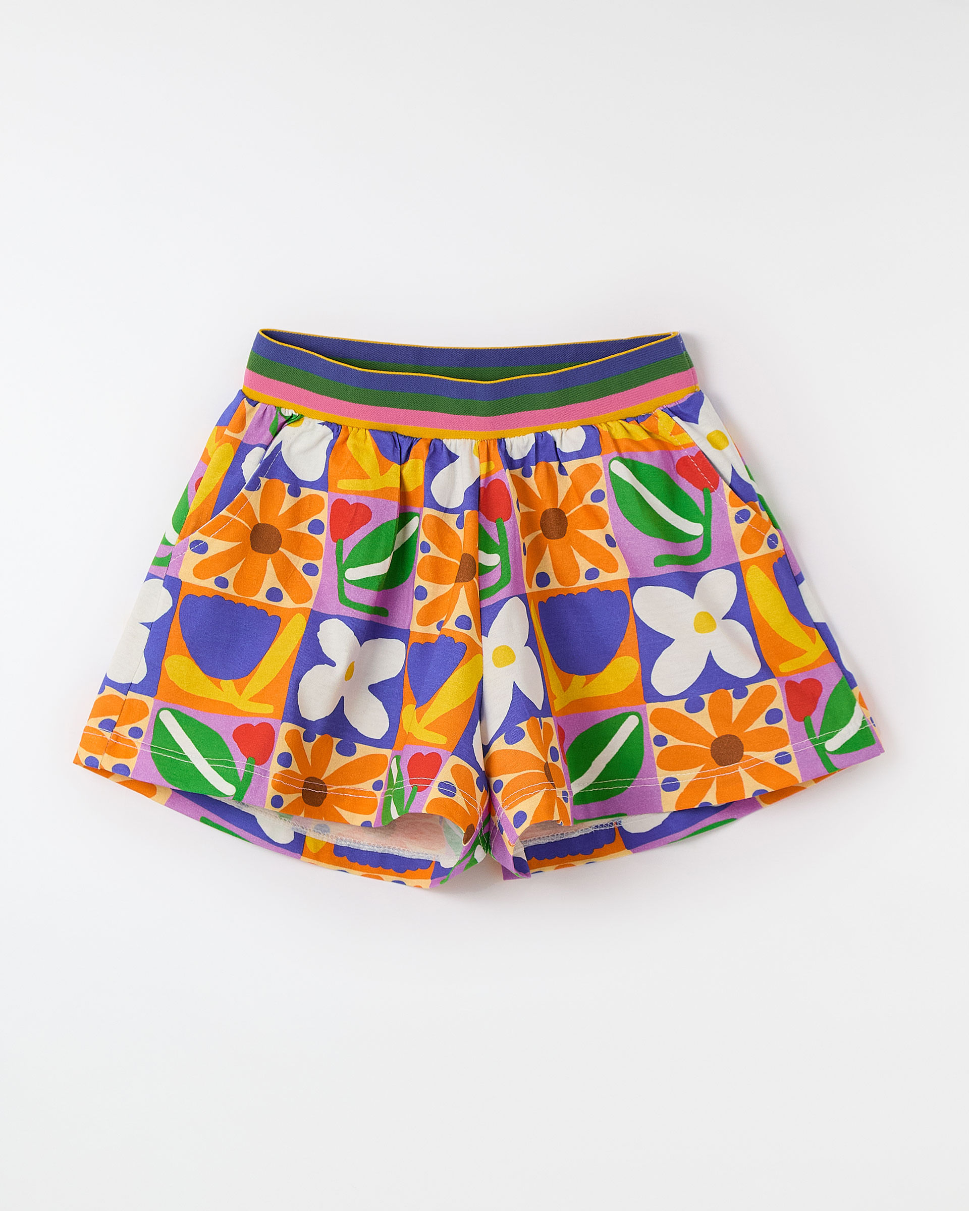 Short Malha Multiflor