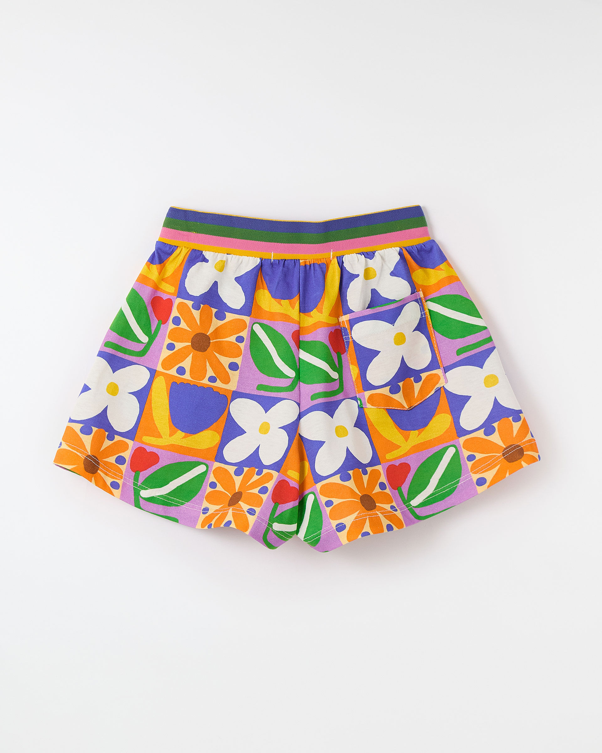 Short Malha Multiflor