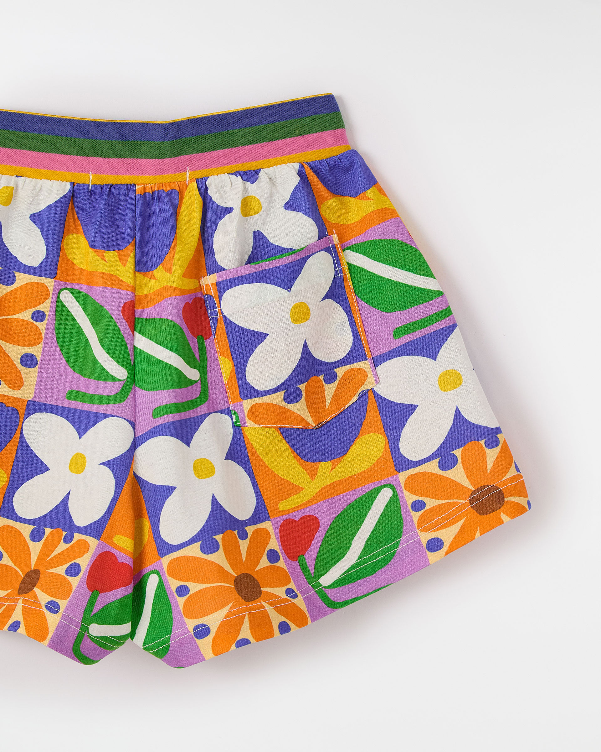 Short Malha Multiflor