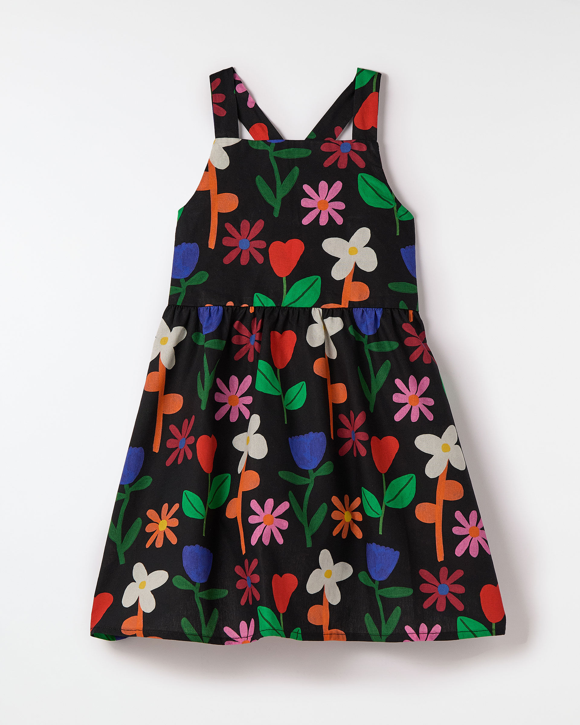 Vestido Jardim Preto