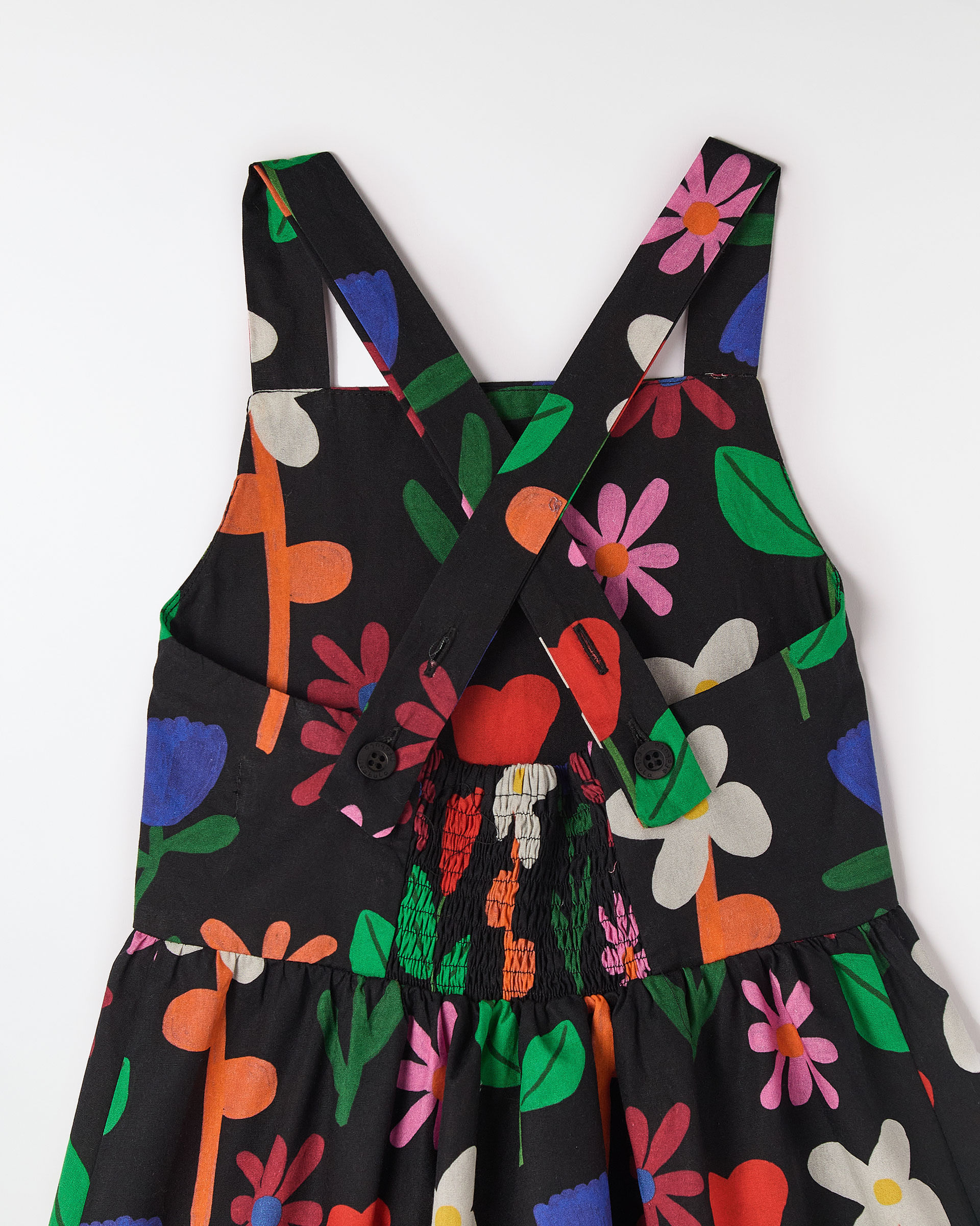 Vestido Jardim Preto