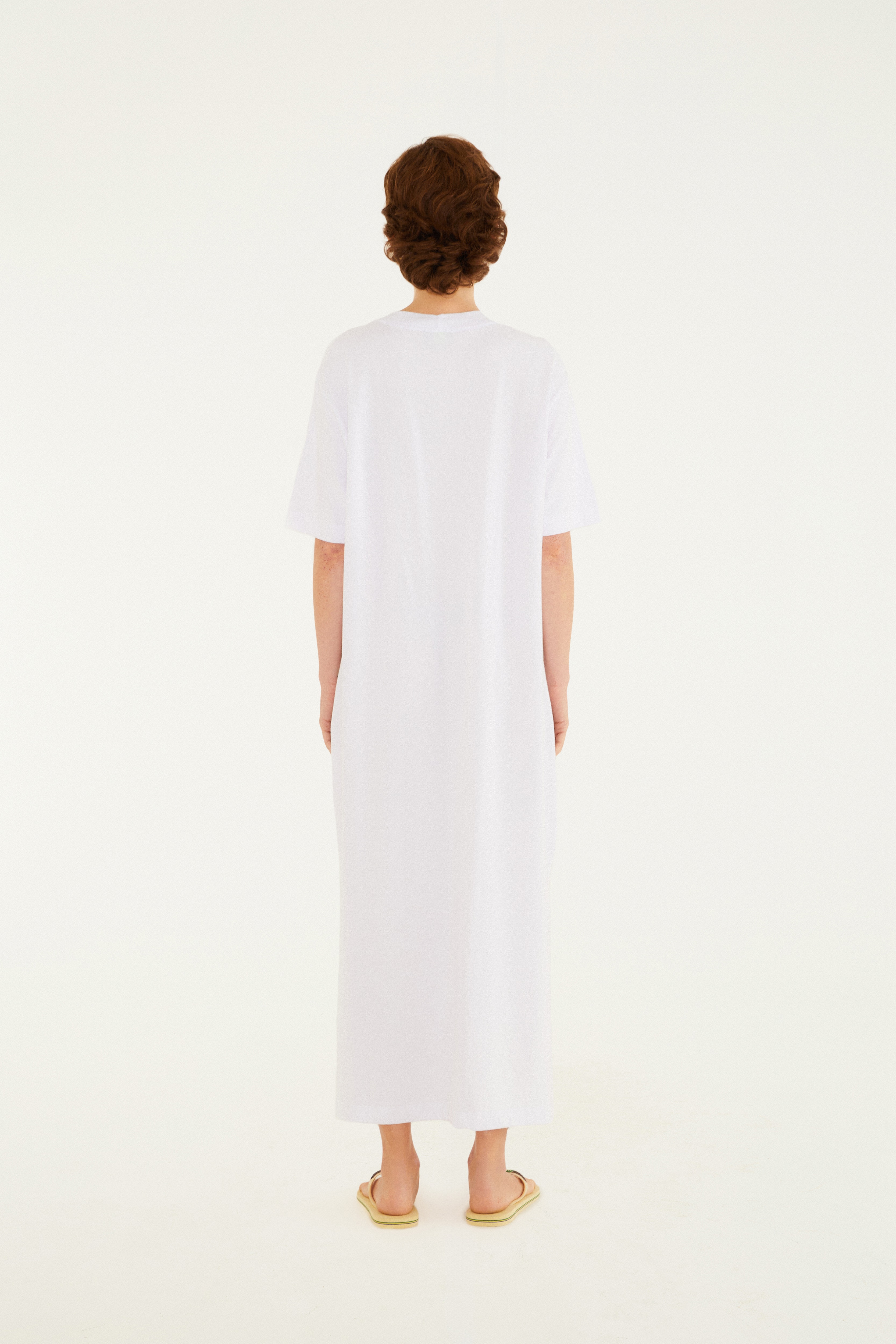 Vestido Midi Cordas e Aves Farm Rio