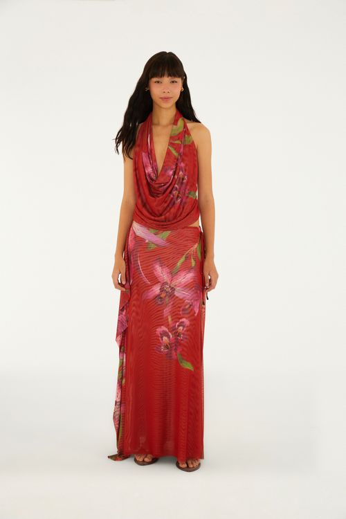 354956_54669_1-SAIA-MIDI-TULE-FLORAL-ORQUIDEA