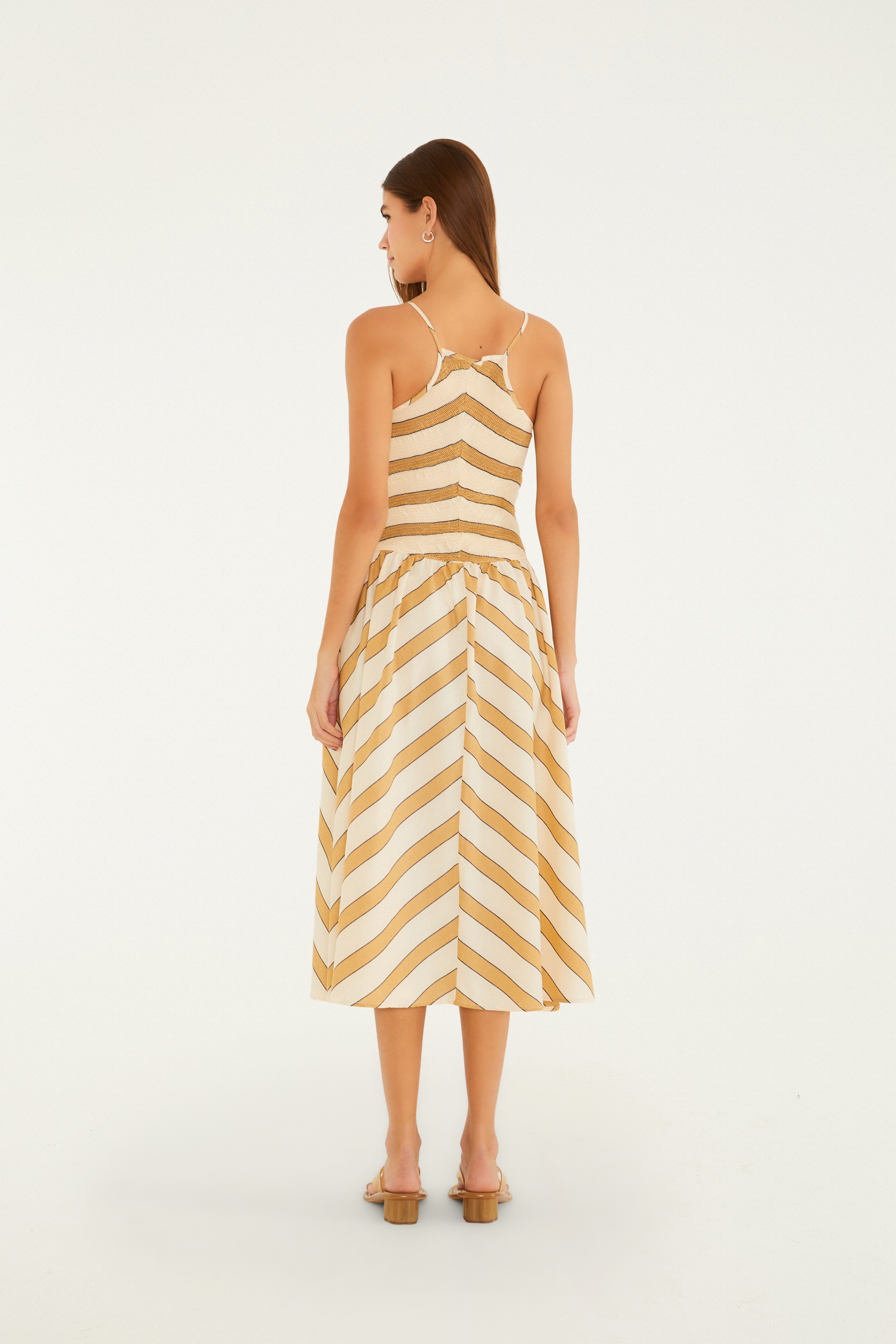Vestido Listras Lene