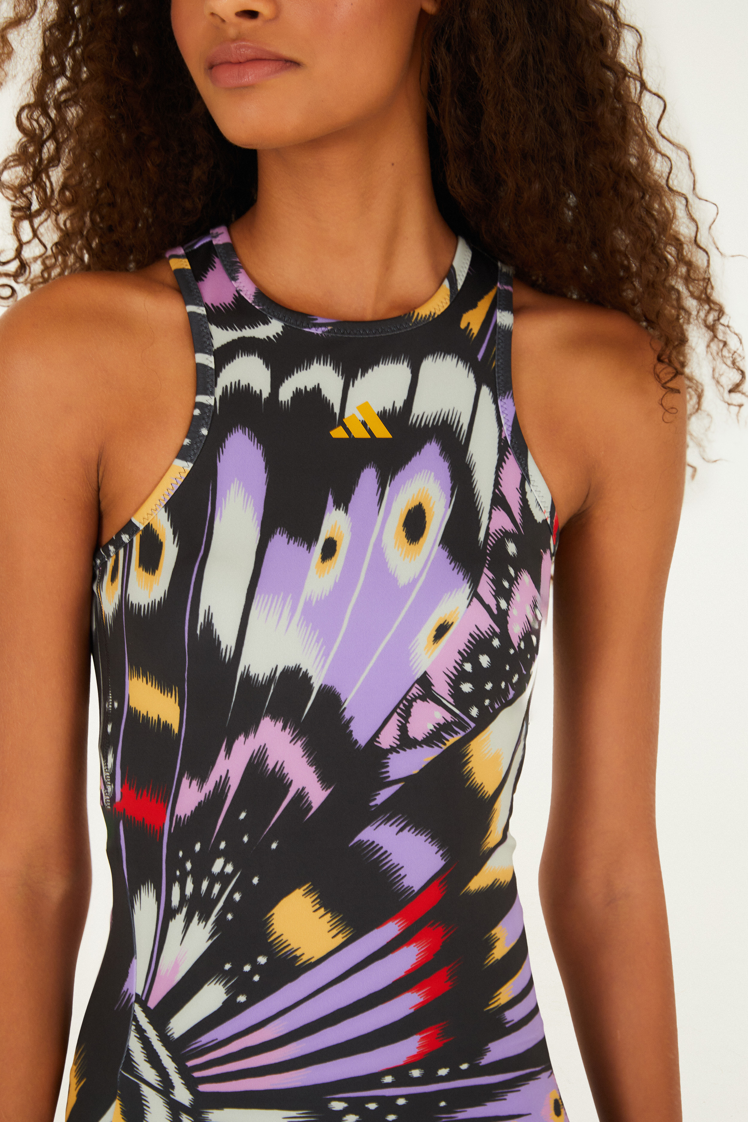 Vestido Midi Adidas Colorfly Lilac