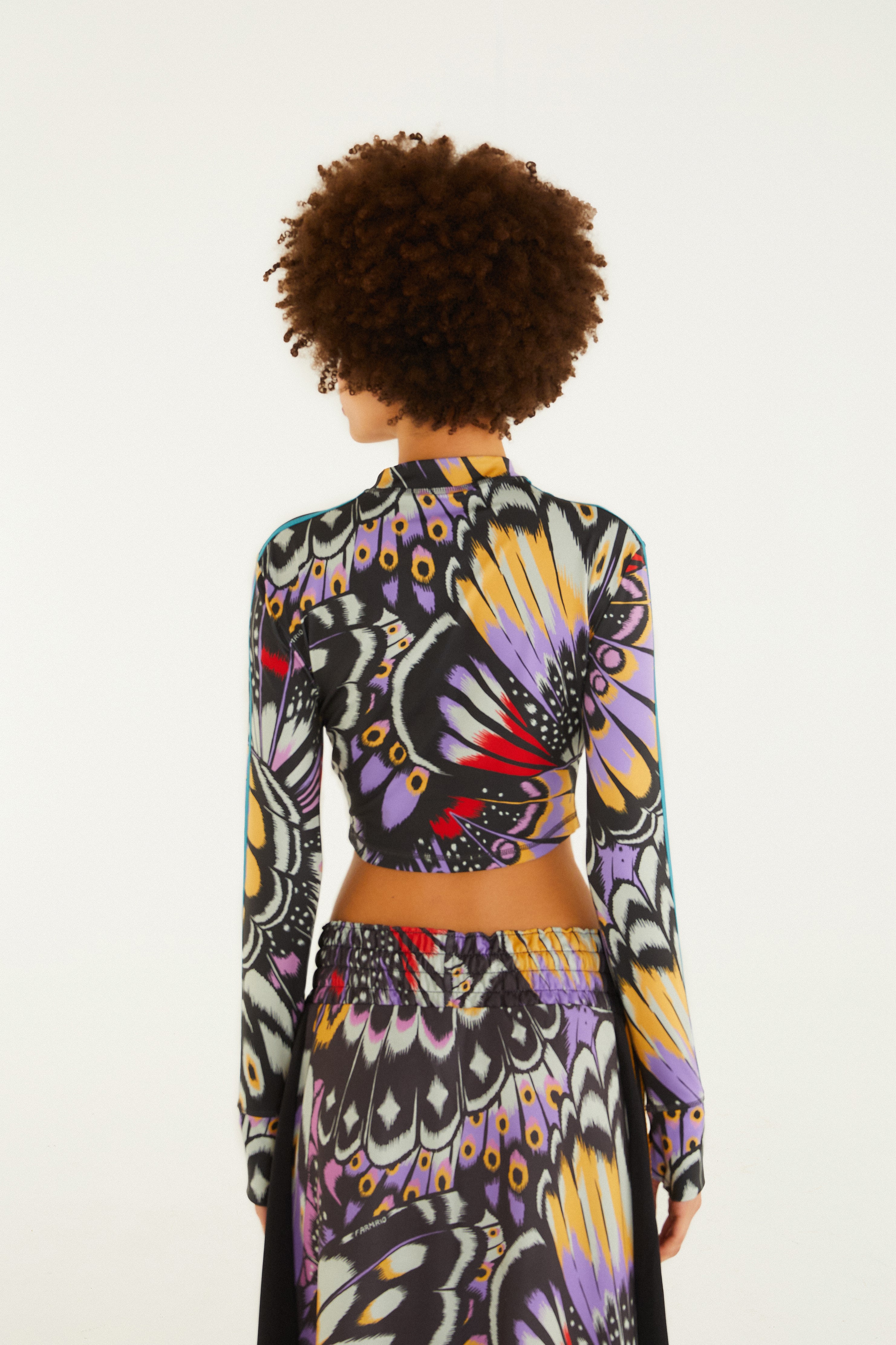 Cropped Adidas Colorfly Lilac