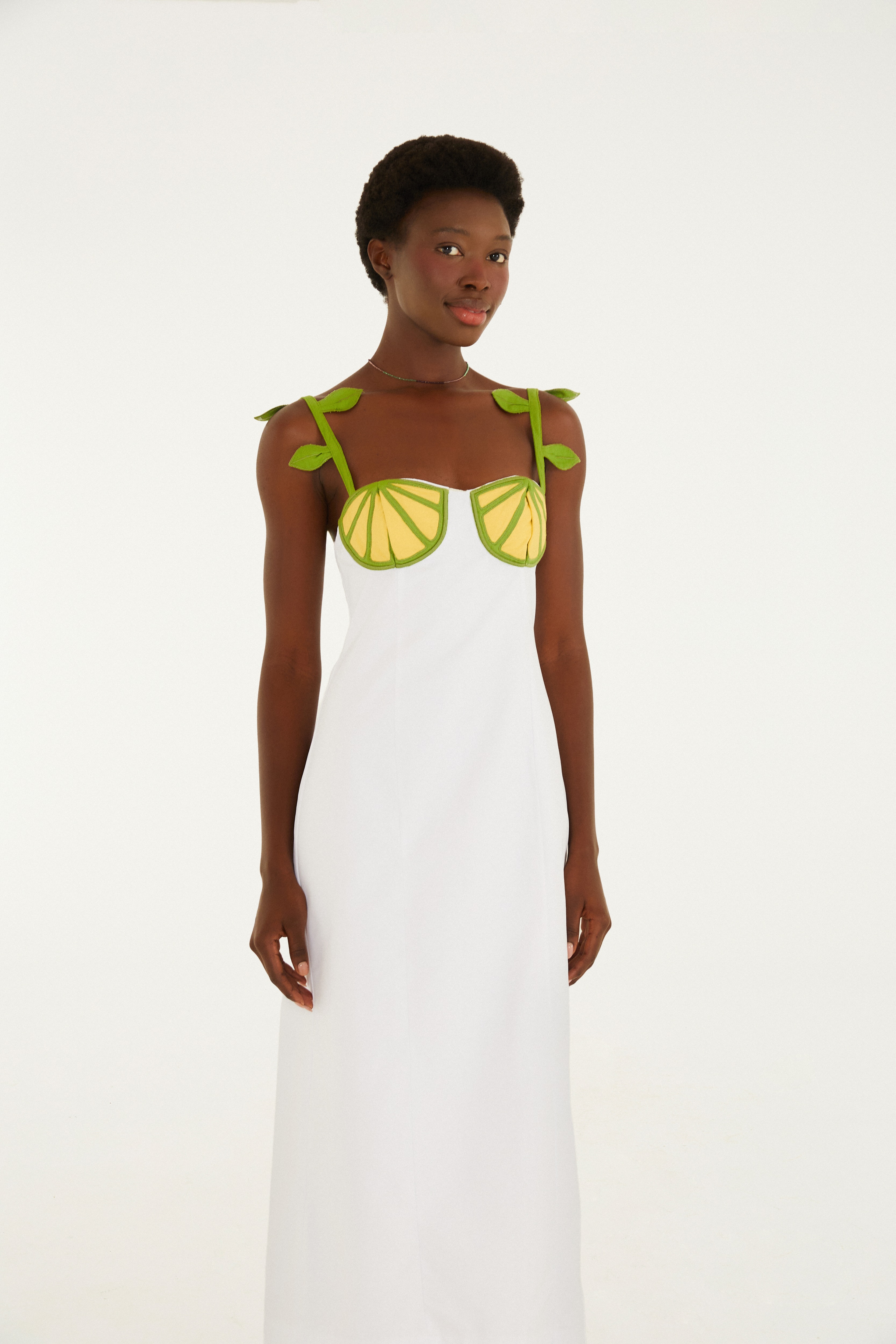 Vestido Bordado Caipirinha