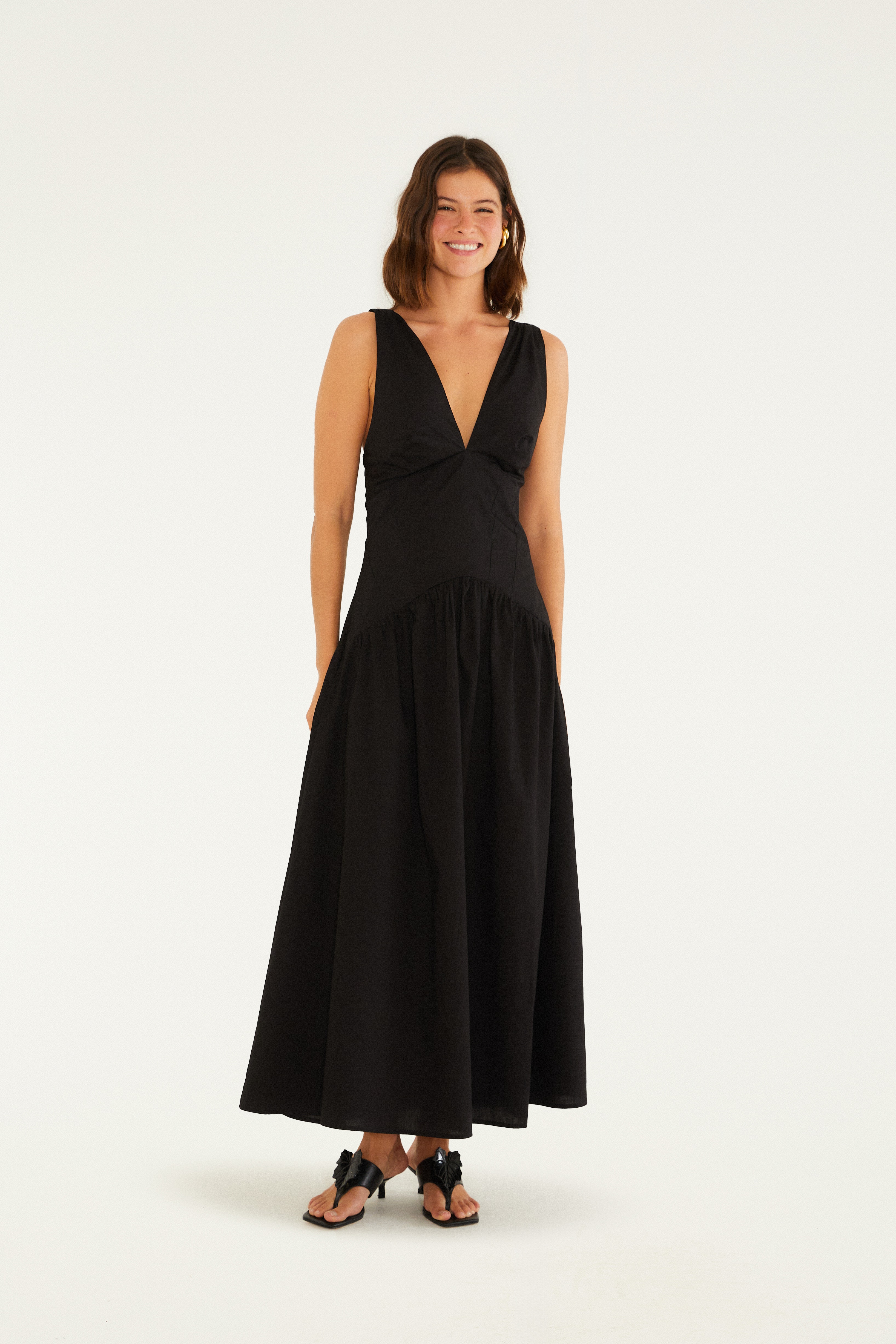 Vestido Frente Única Cropped