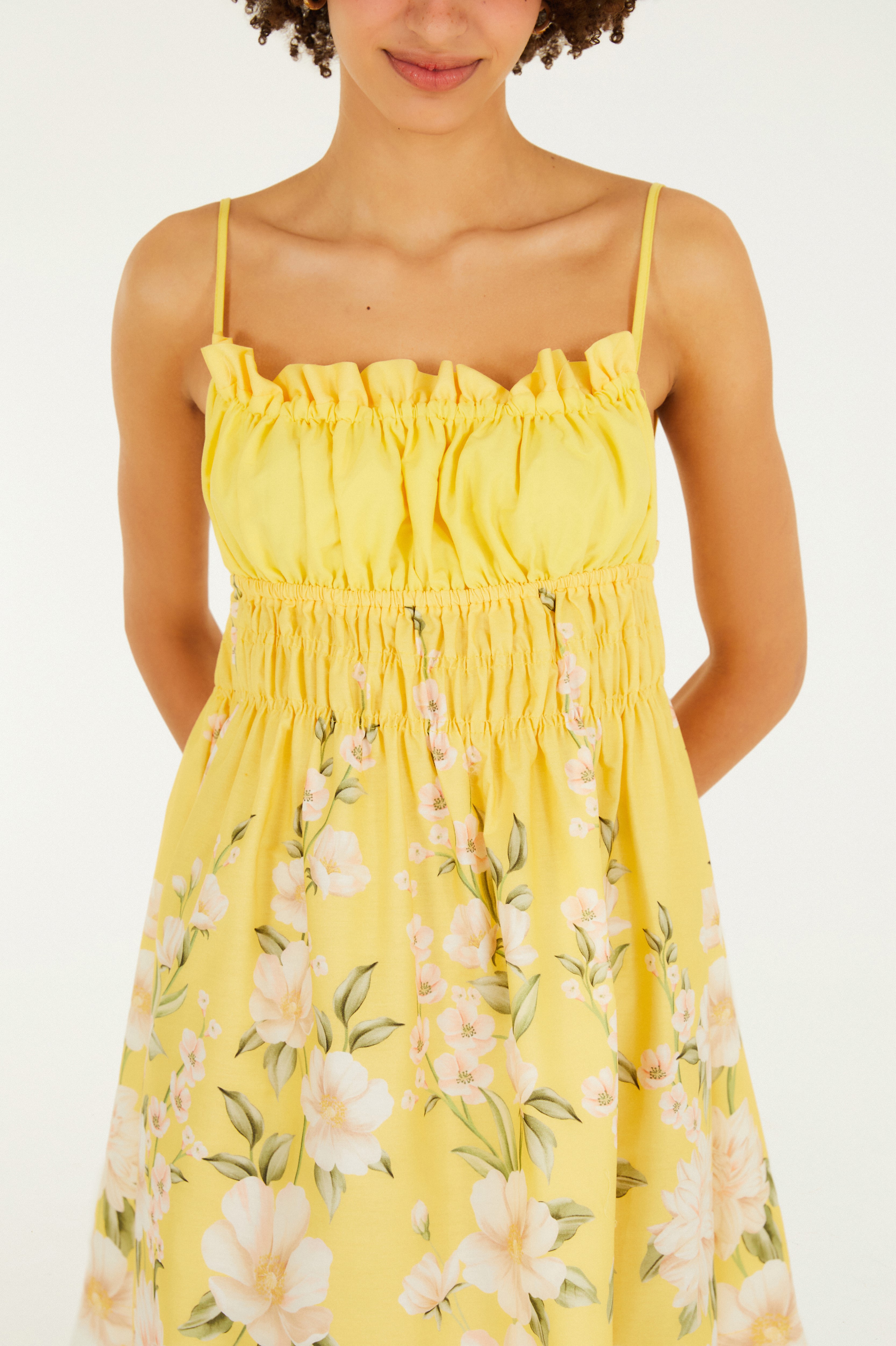 Vestido Curto Estampado Gabrielle