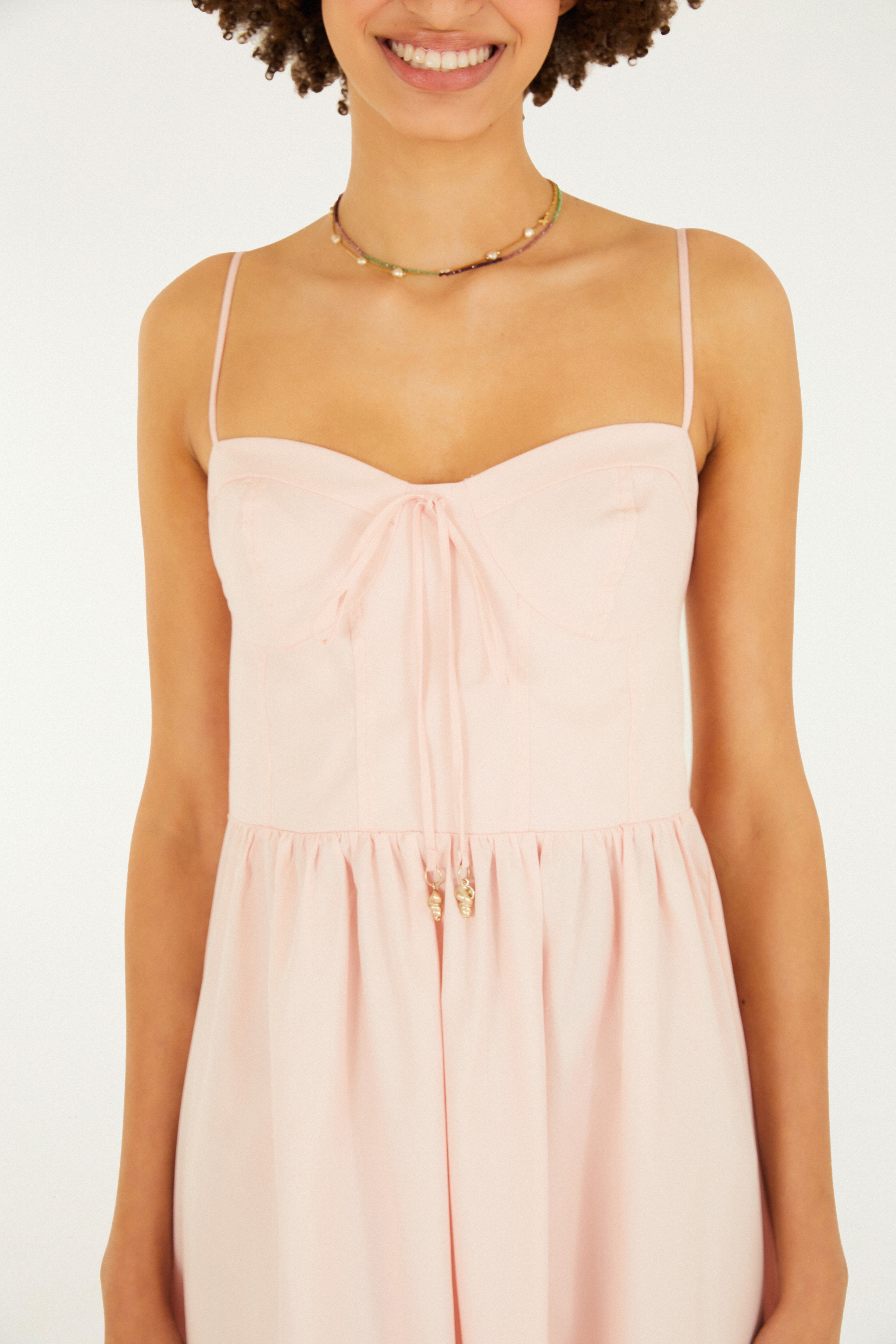 Vestido Corselet Alcinhas