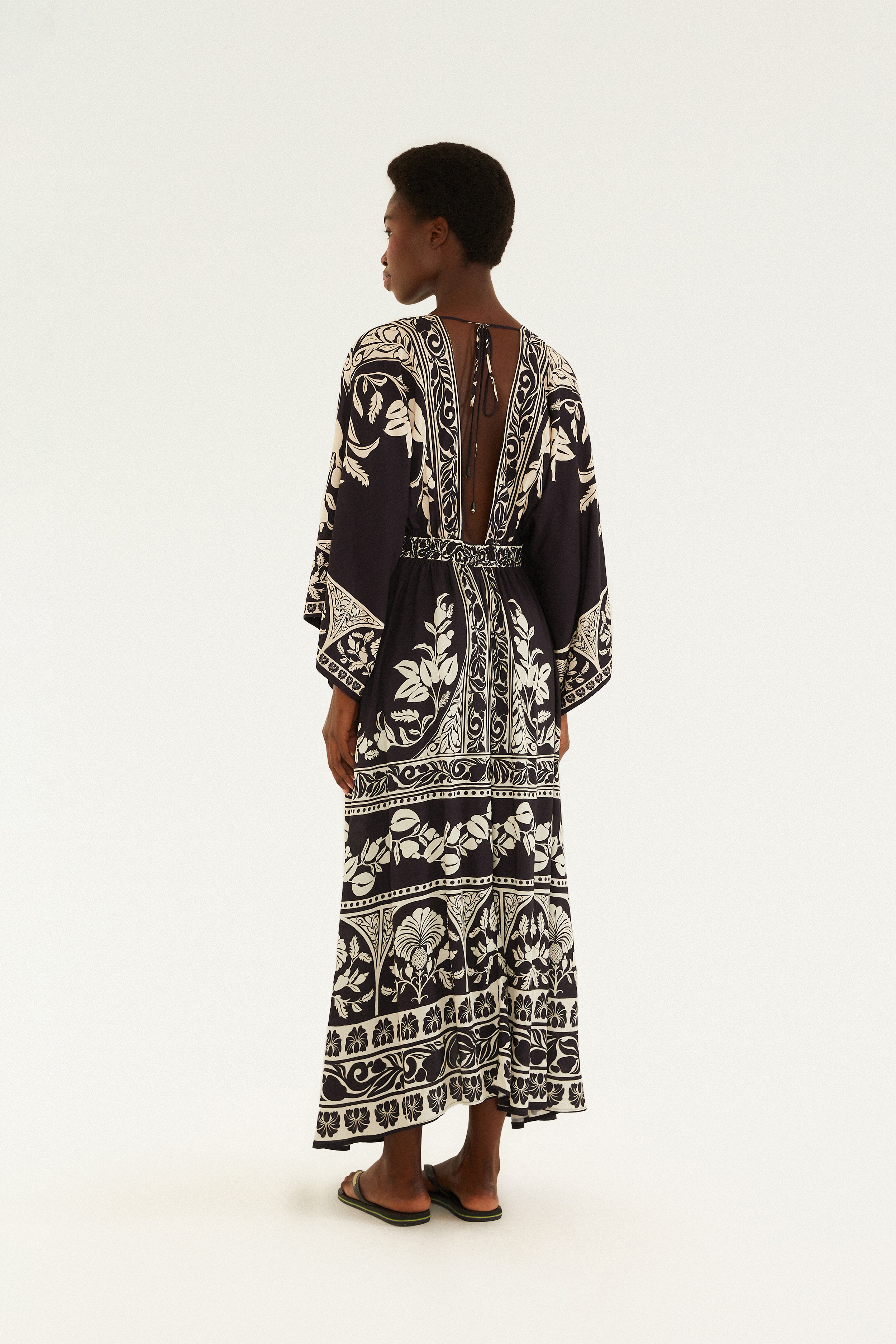 Vestido Midi Estampado Sintra