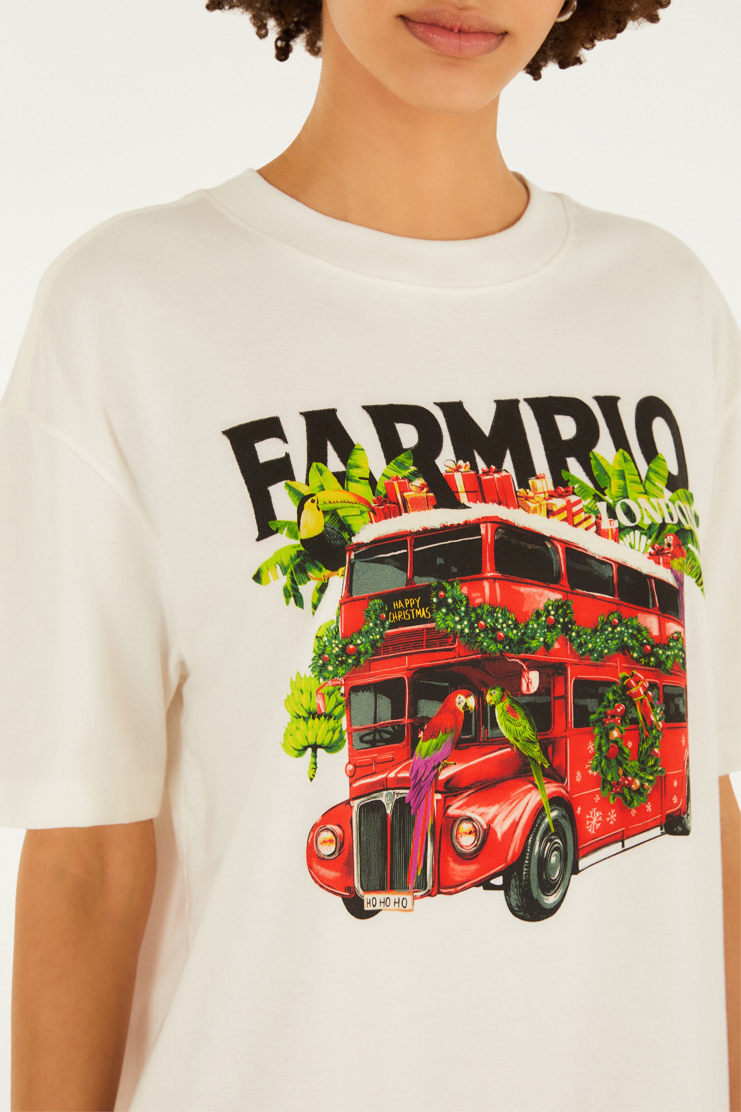 T-Shirt Media Ônibus Londres