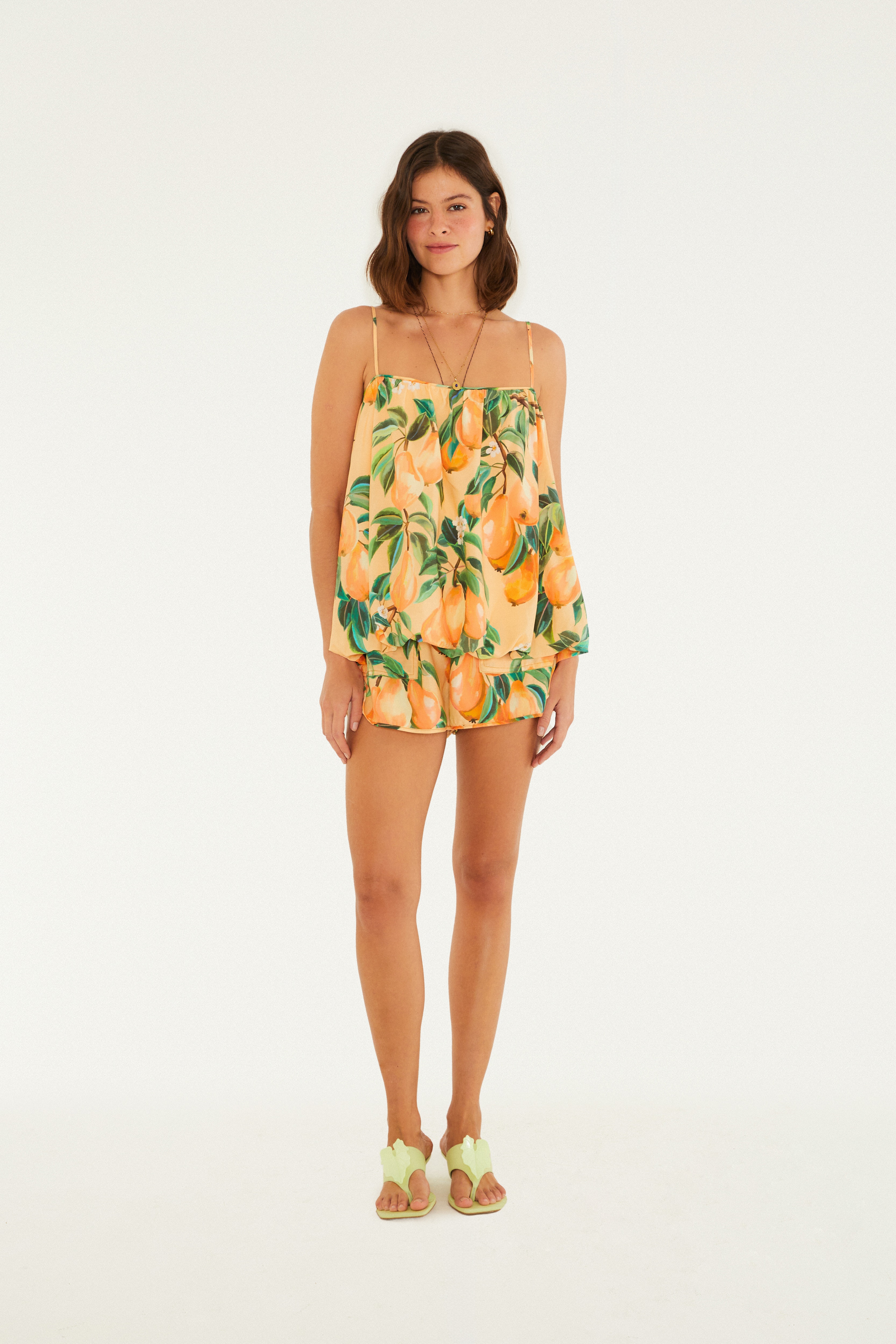 Short Estampado Pera Chic
