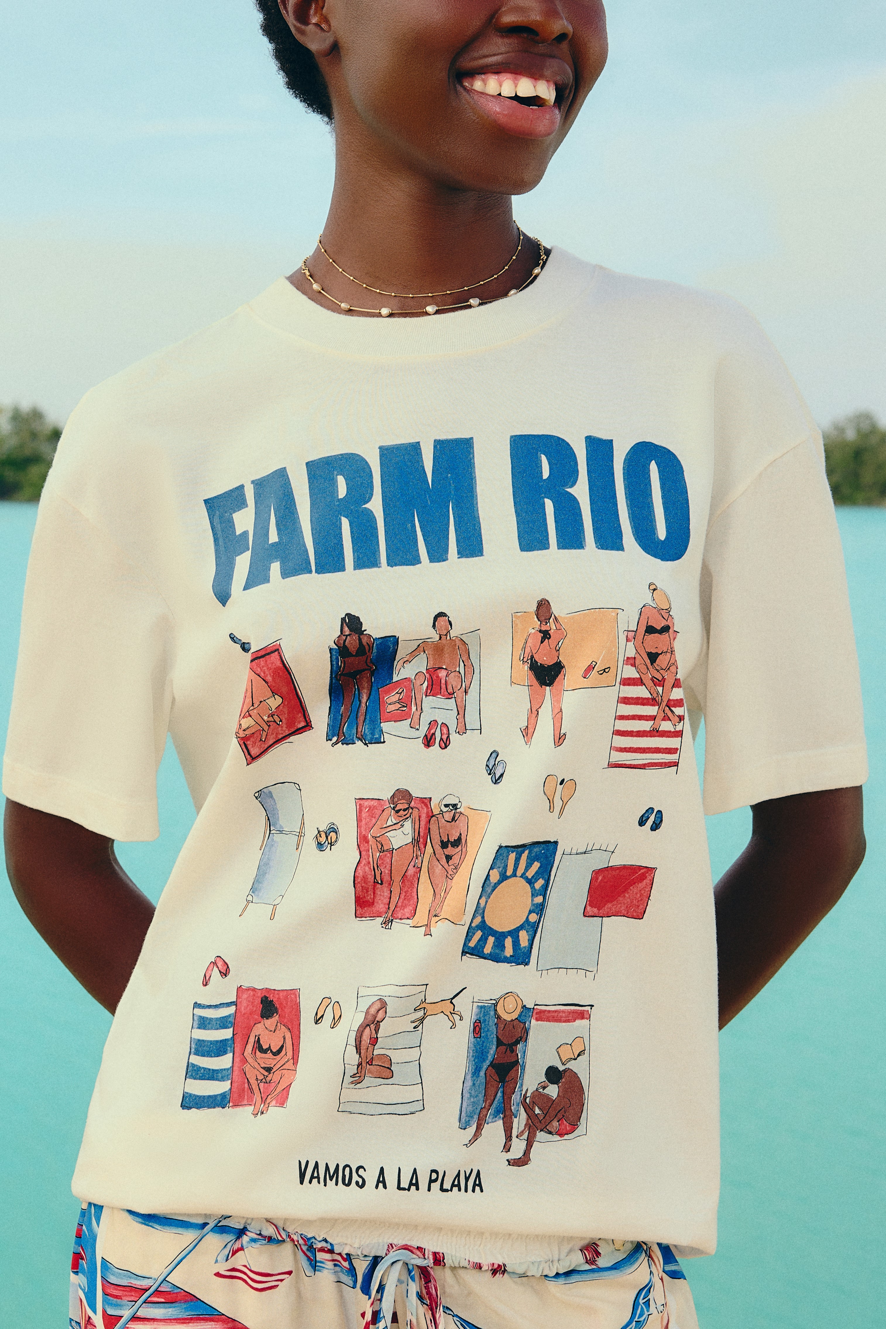T-Shirt Média Playa Farm Rio