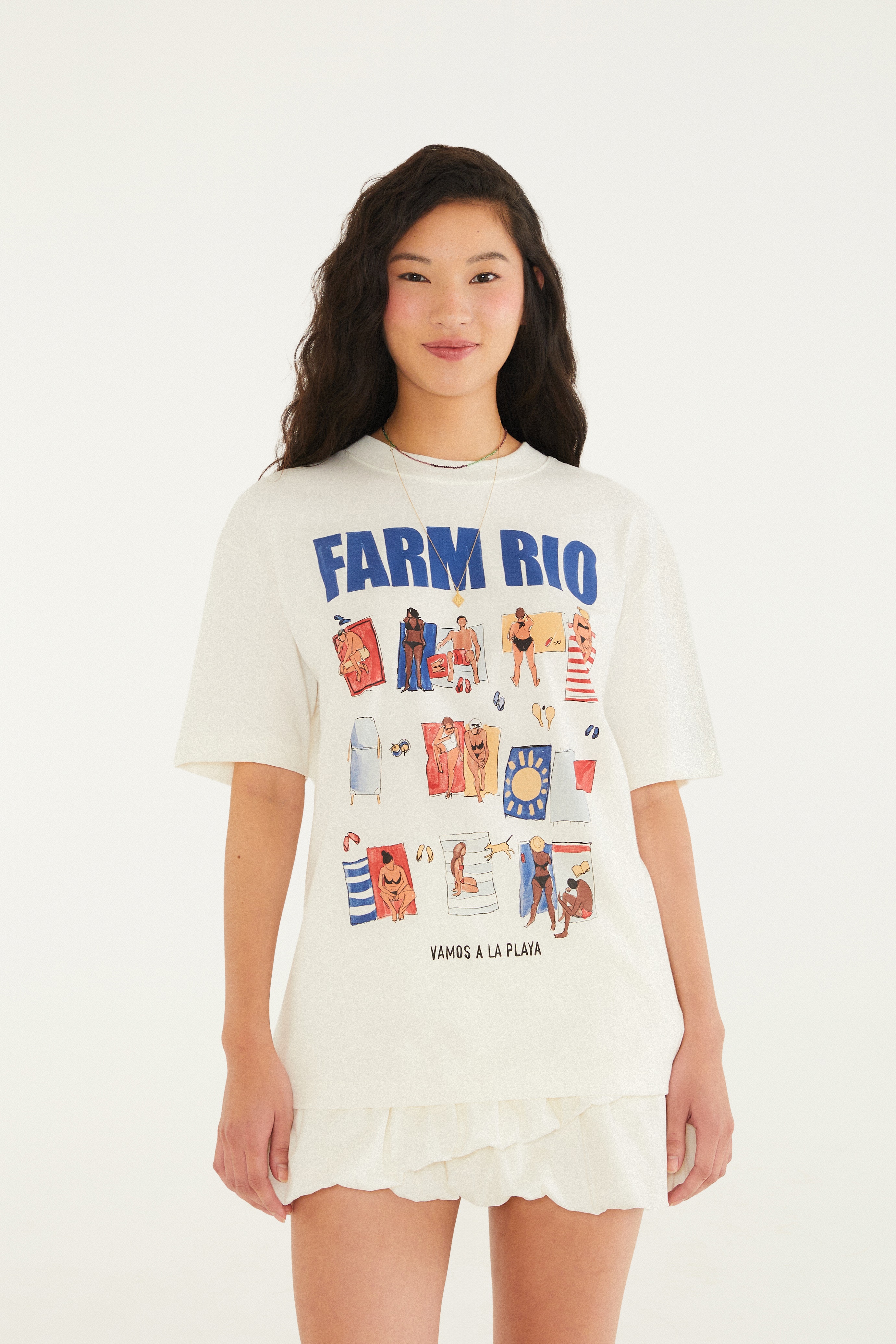 T-Shirt Média Playa Farm Rio