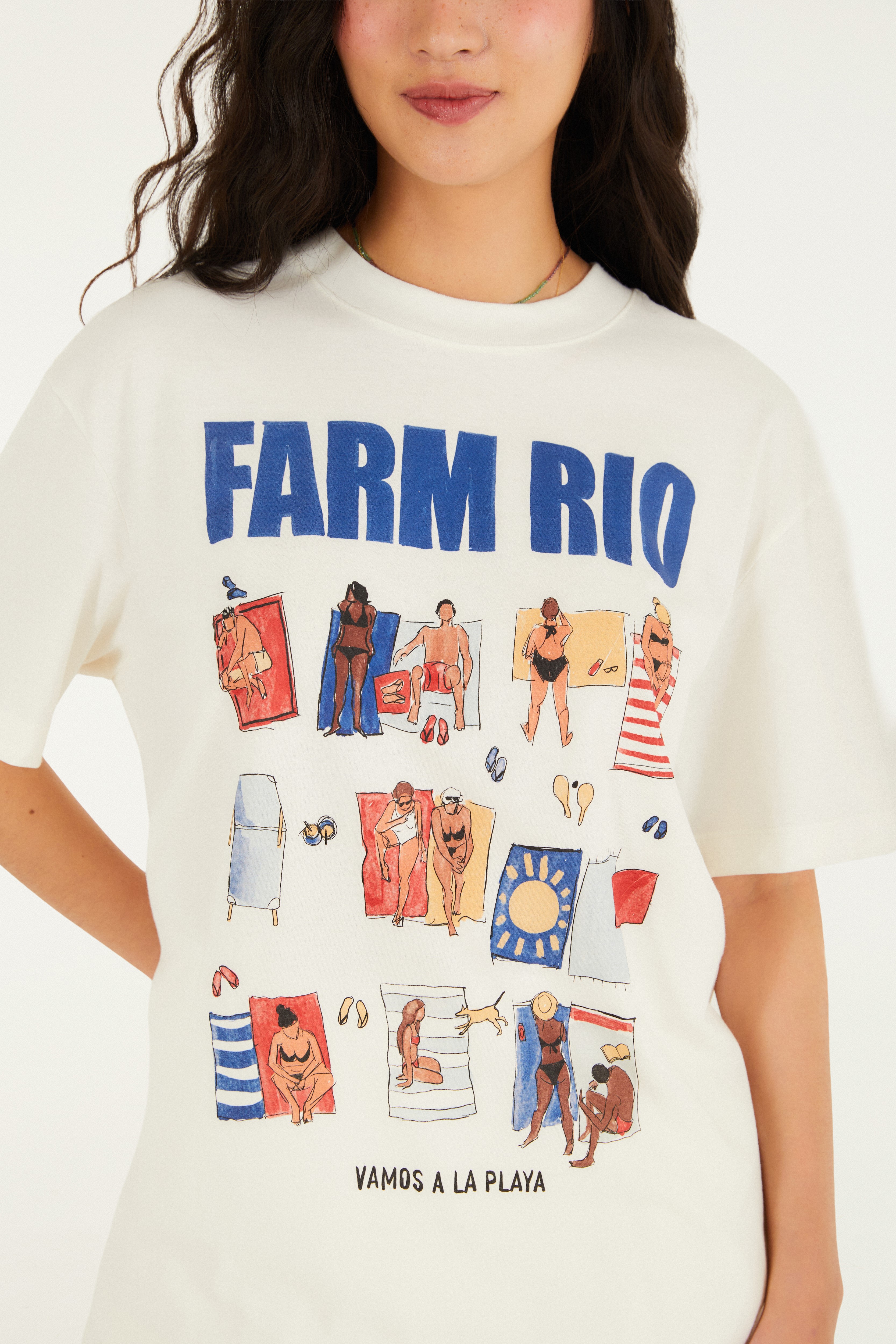 T-Shirt Média Playa Farm Rio
