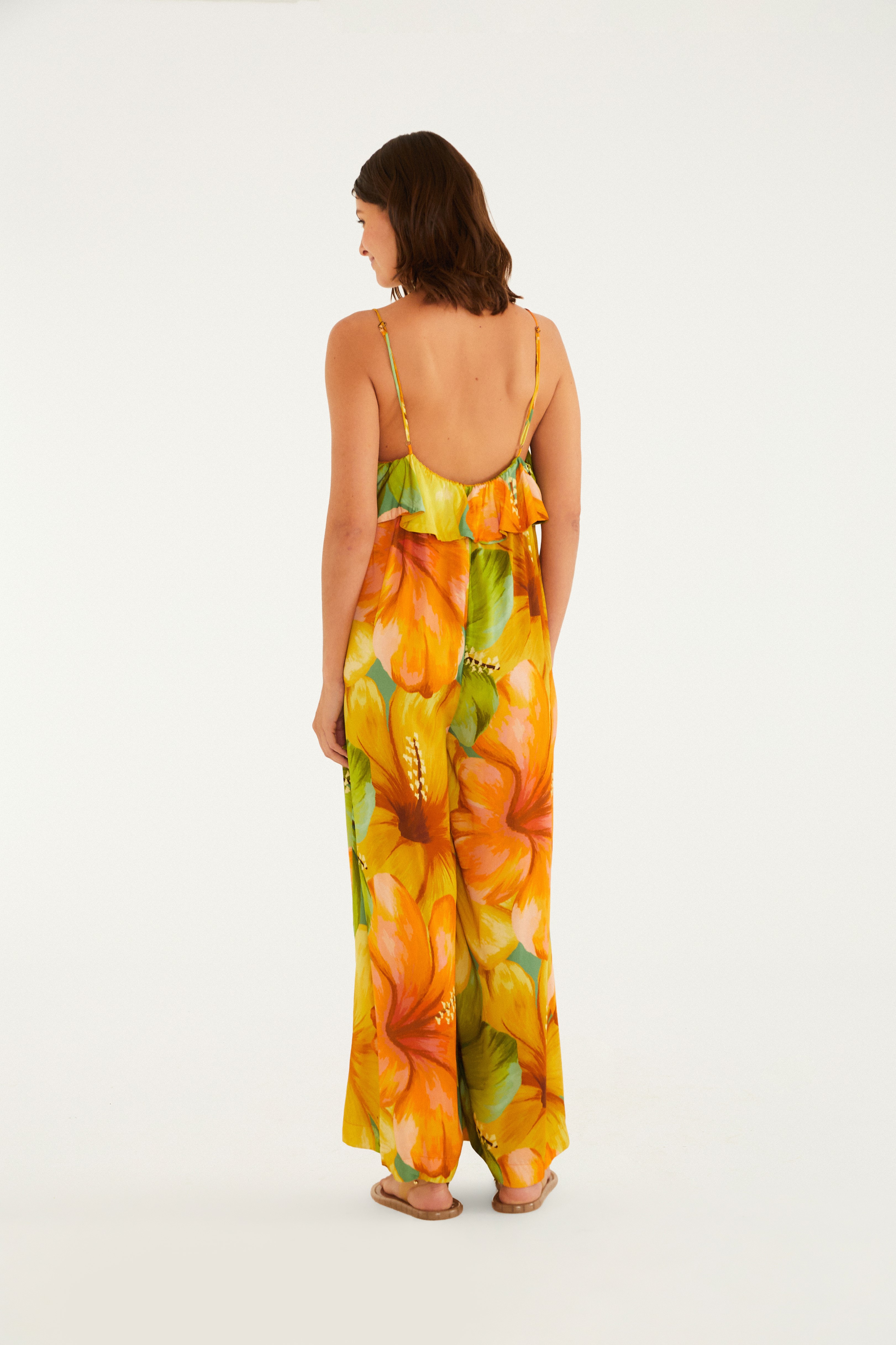 Macaquinho Lastex Selo Vintage Azul