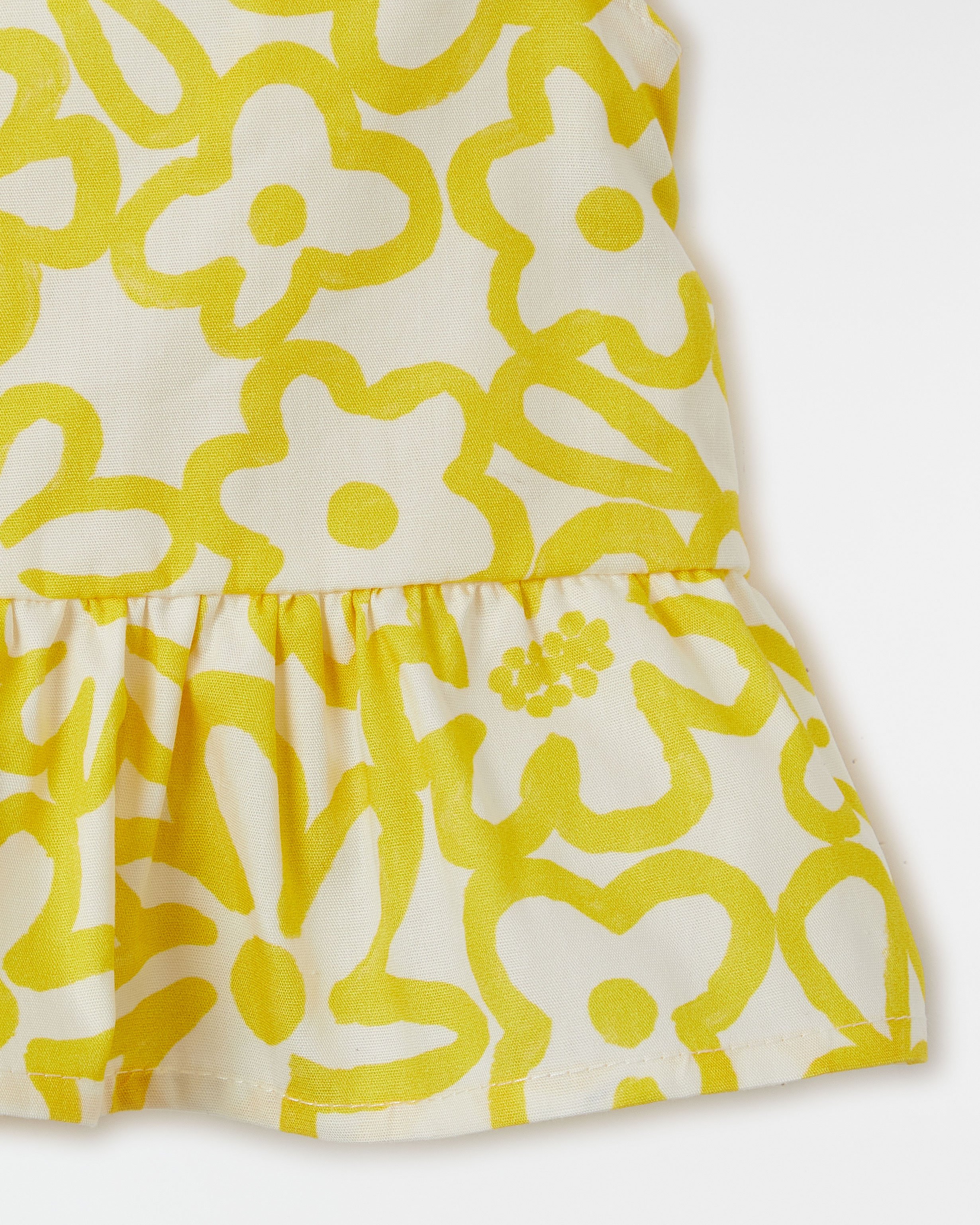 Top Blu Bicolor Amarelo