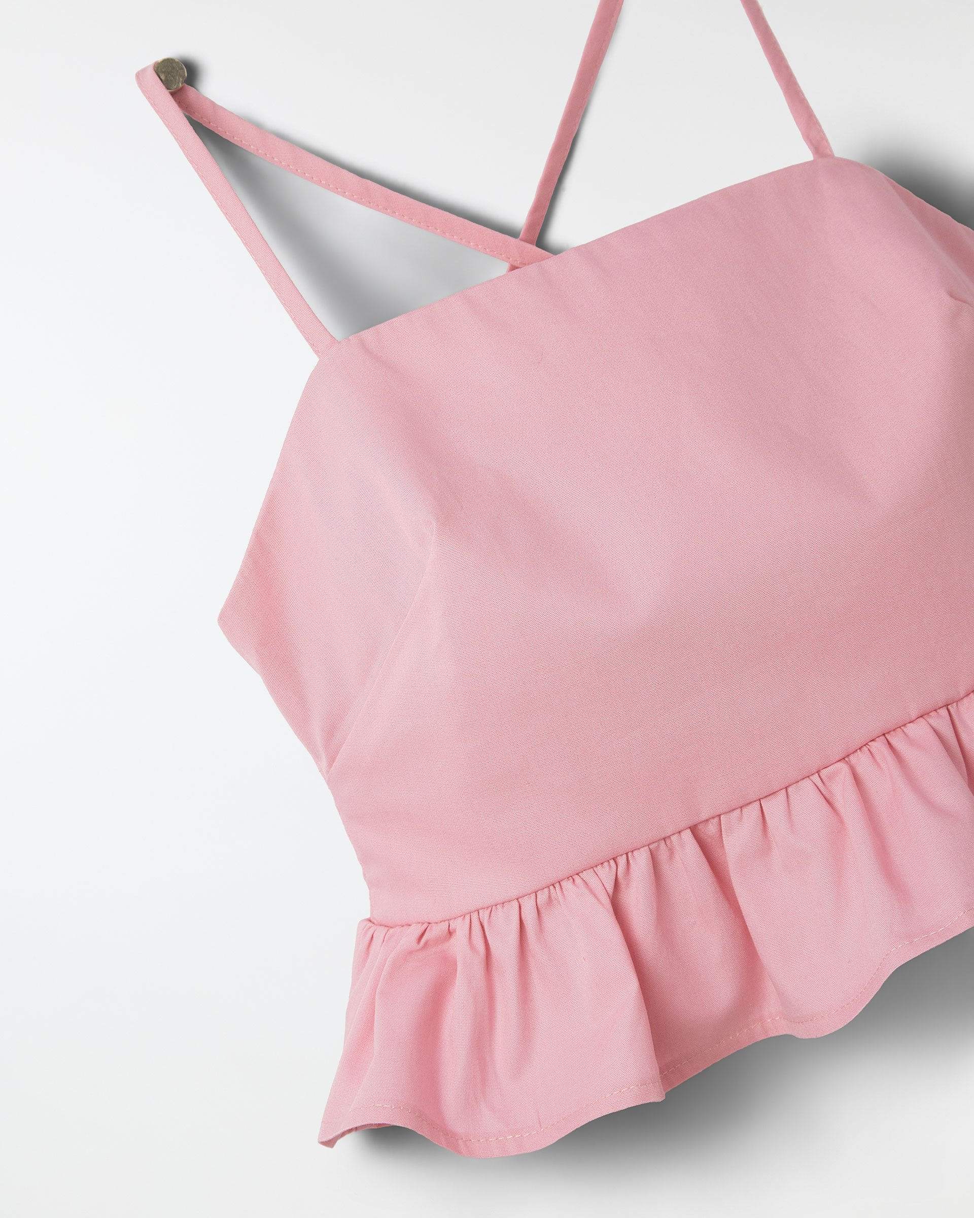 Top Liso Rosa