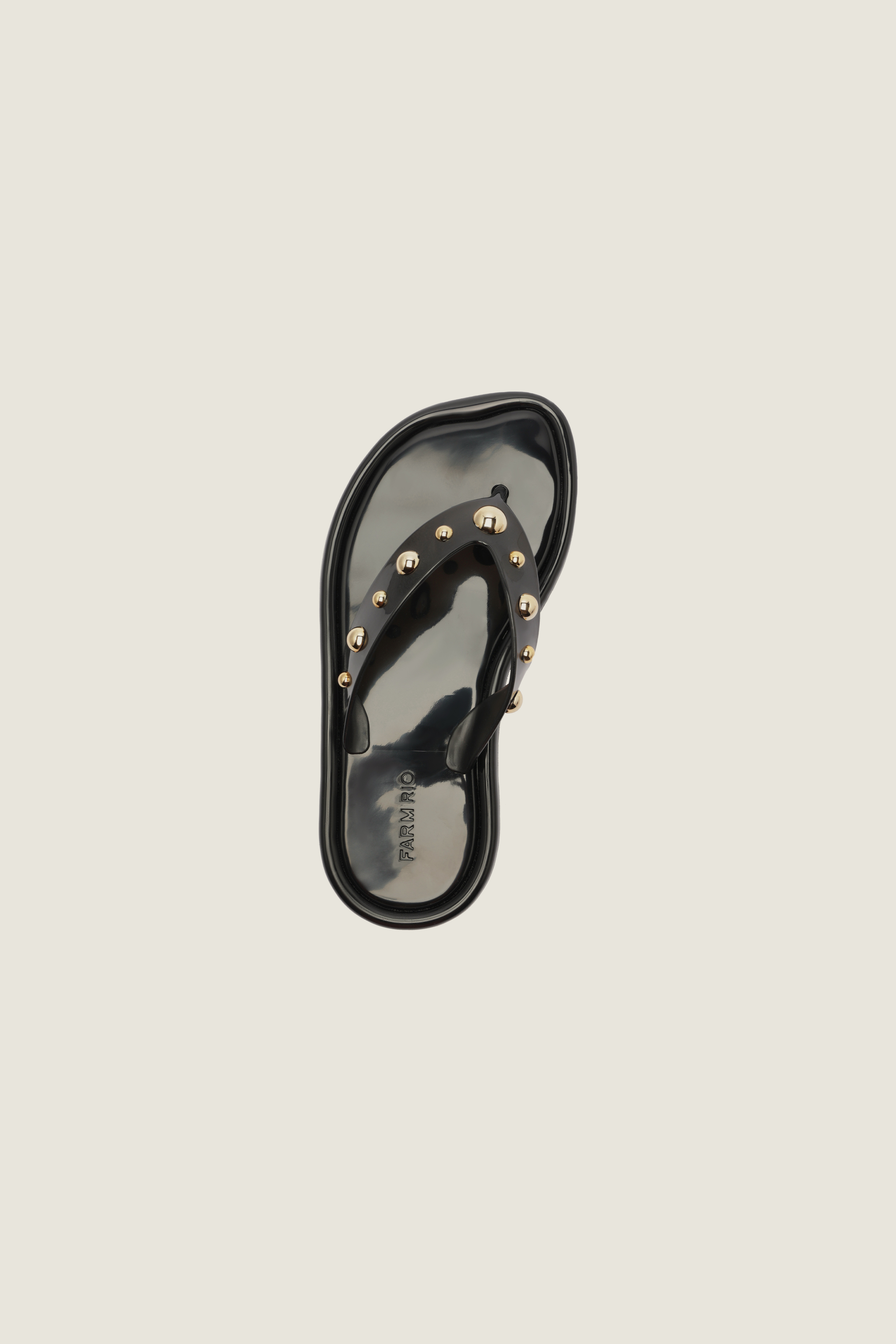 Sandália Flip Flop Jelly Tachas