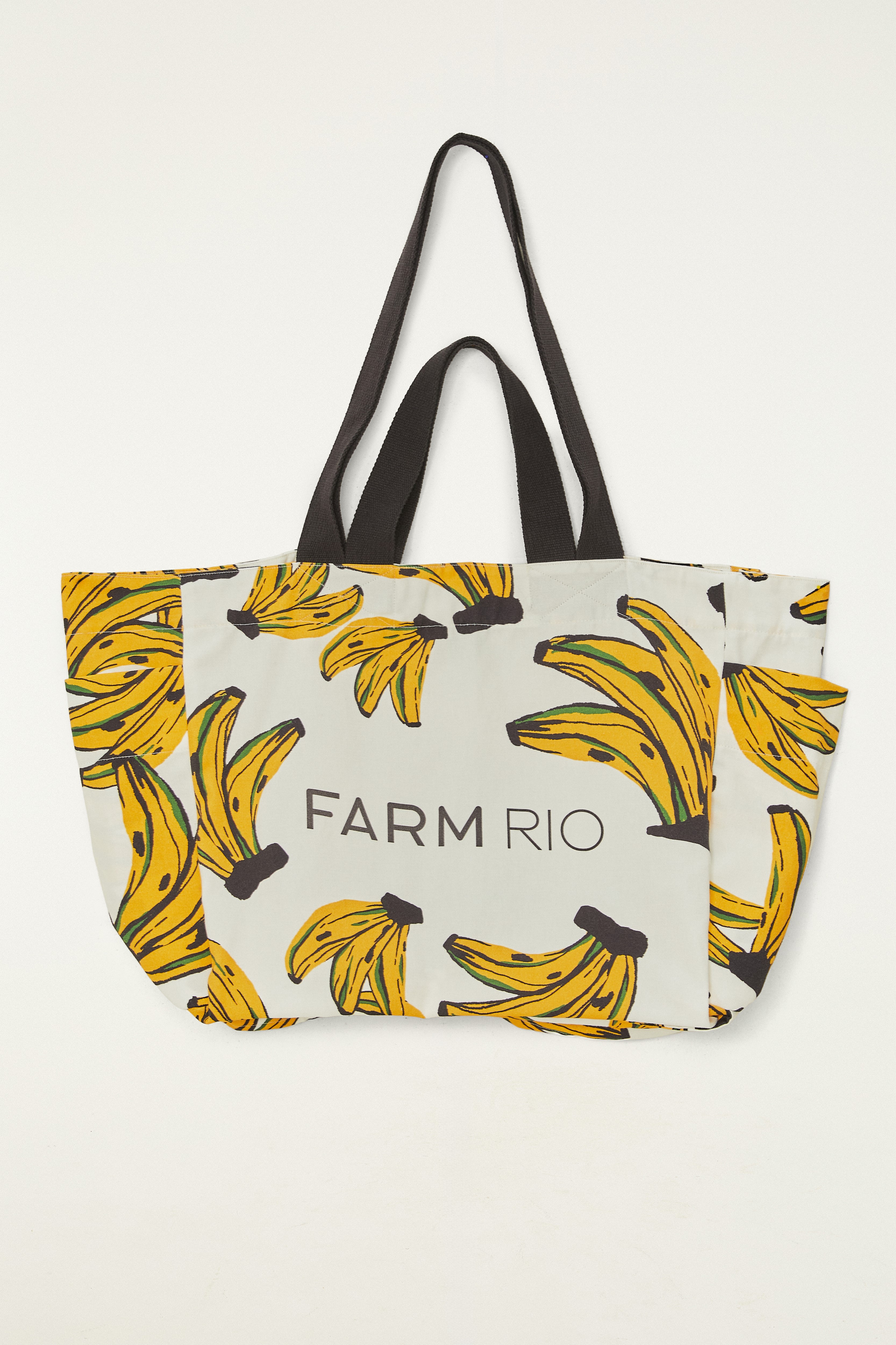 Bolsa Shopping Bag Estampada Banana